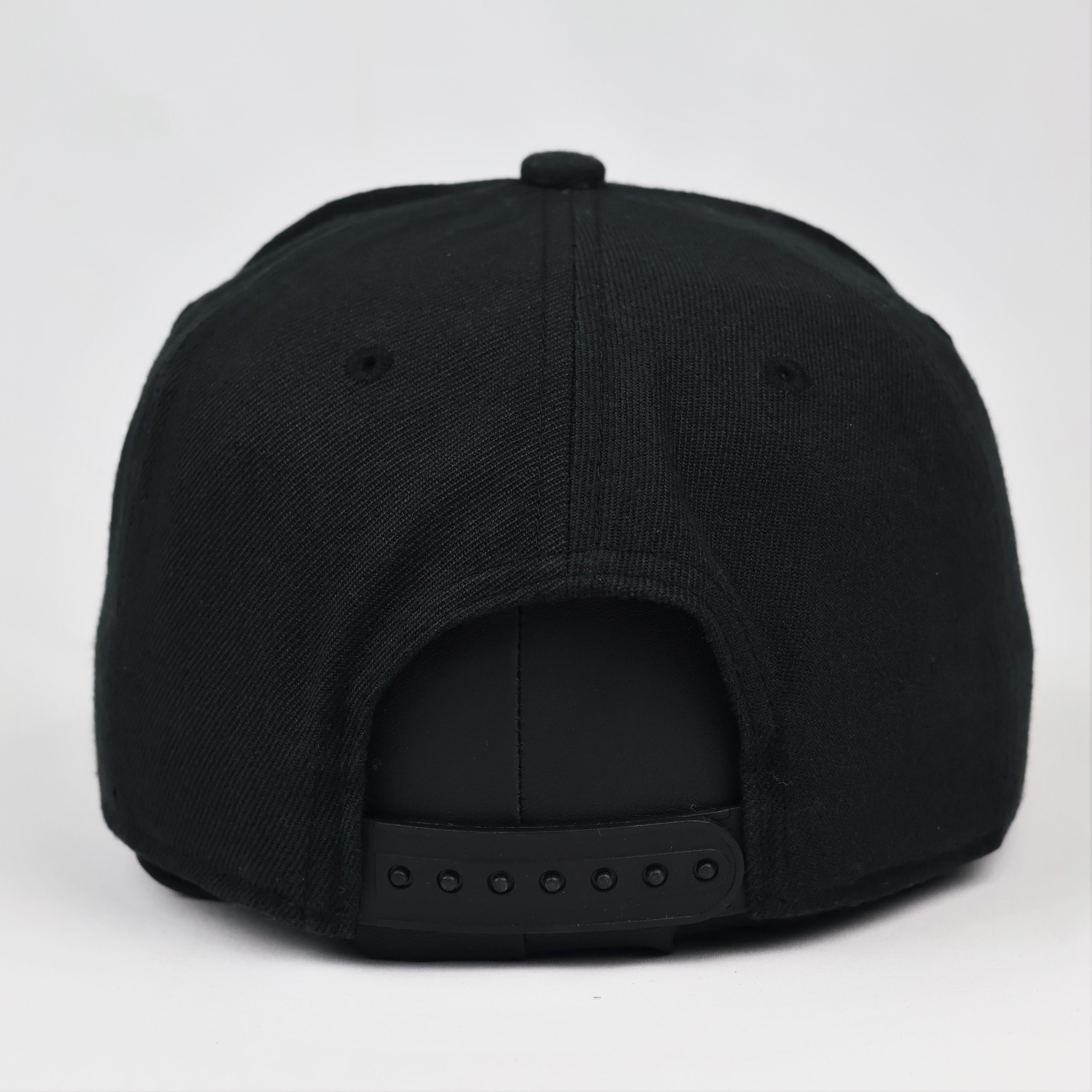 Thrifted Wati B Streetwear Black Flat Visor Hip Hop Cap