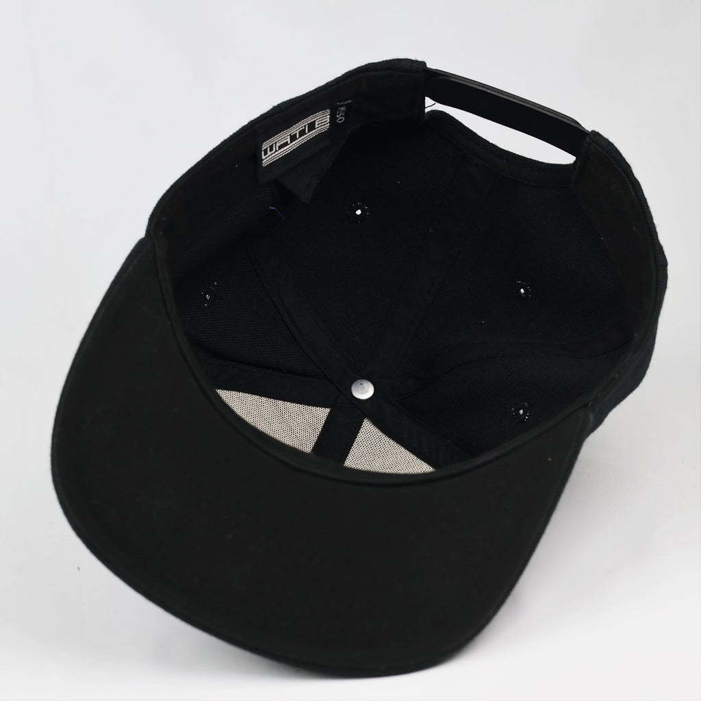 Thrifted Wati B Streetwear Black Flat Visor Hip Hop Cap