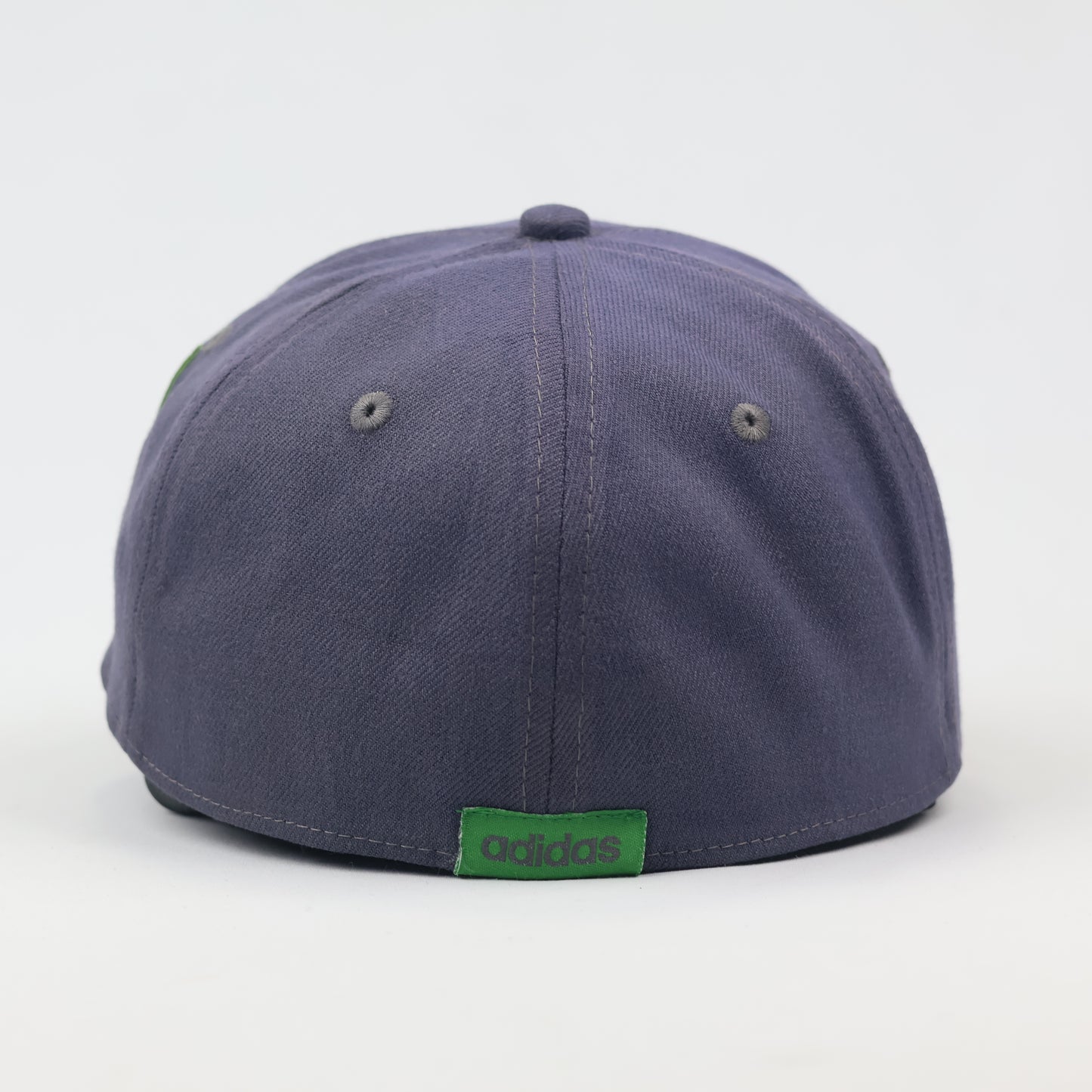 Vintage Adidas Trefoil A-Flex Thrifted Cap - Blue & Lime Green