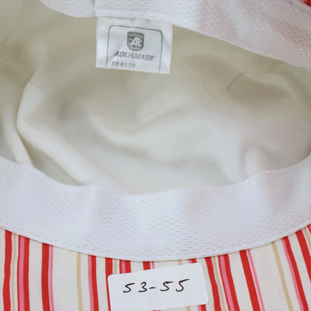 "AQUAMADE" Striped Bucket Hat - YOUTH (53-55cm)