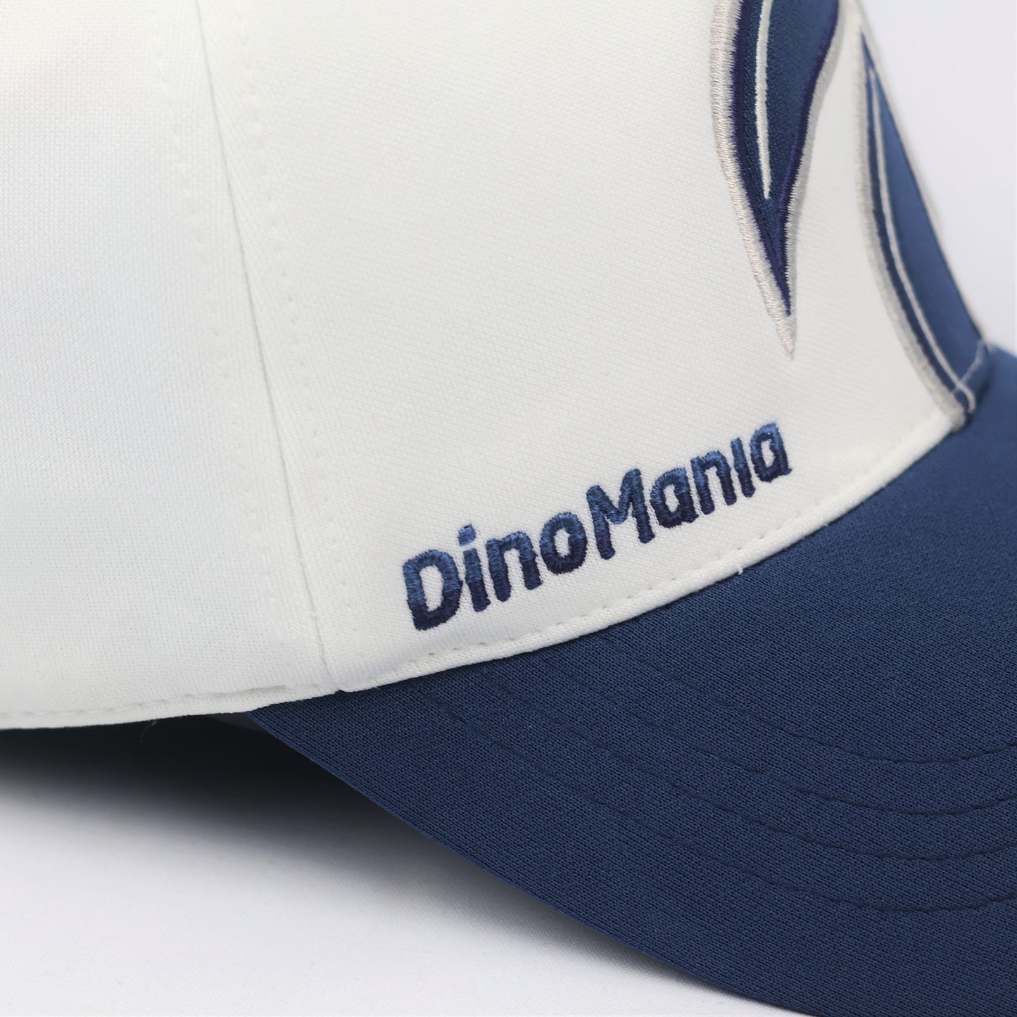 Authentic NC Dinos KBO Thrifted Baseball Cap - DinoMania White & Blue