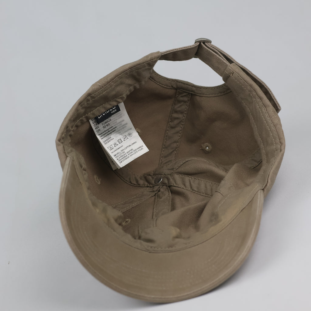 Thrifted H&M Divided Earth Brown Minimalist Dad Hat