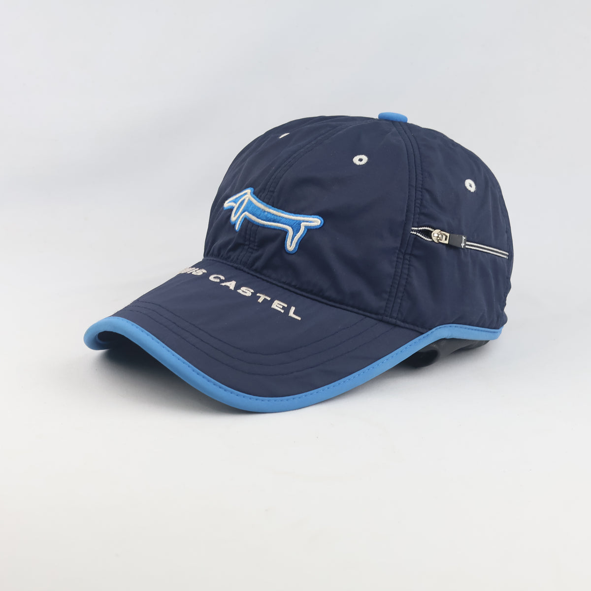 thrifted Retro Louis Castel Embroidered Dog Logo Hat (58-60 cm) | 10339