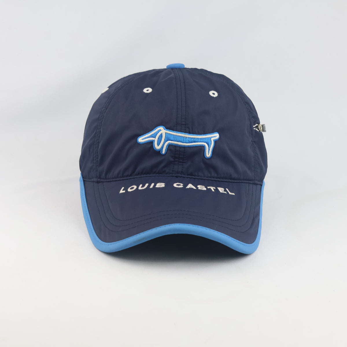thrifted Retro Louis Castel Embroidered Dog Logo Hat (58-60 cm) | 10339