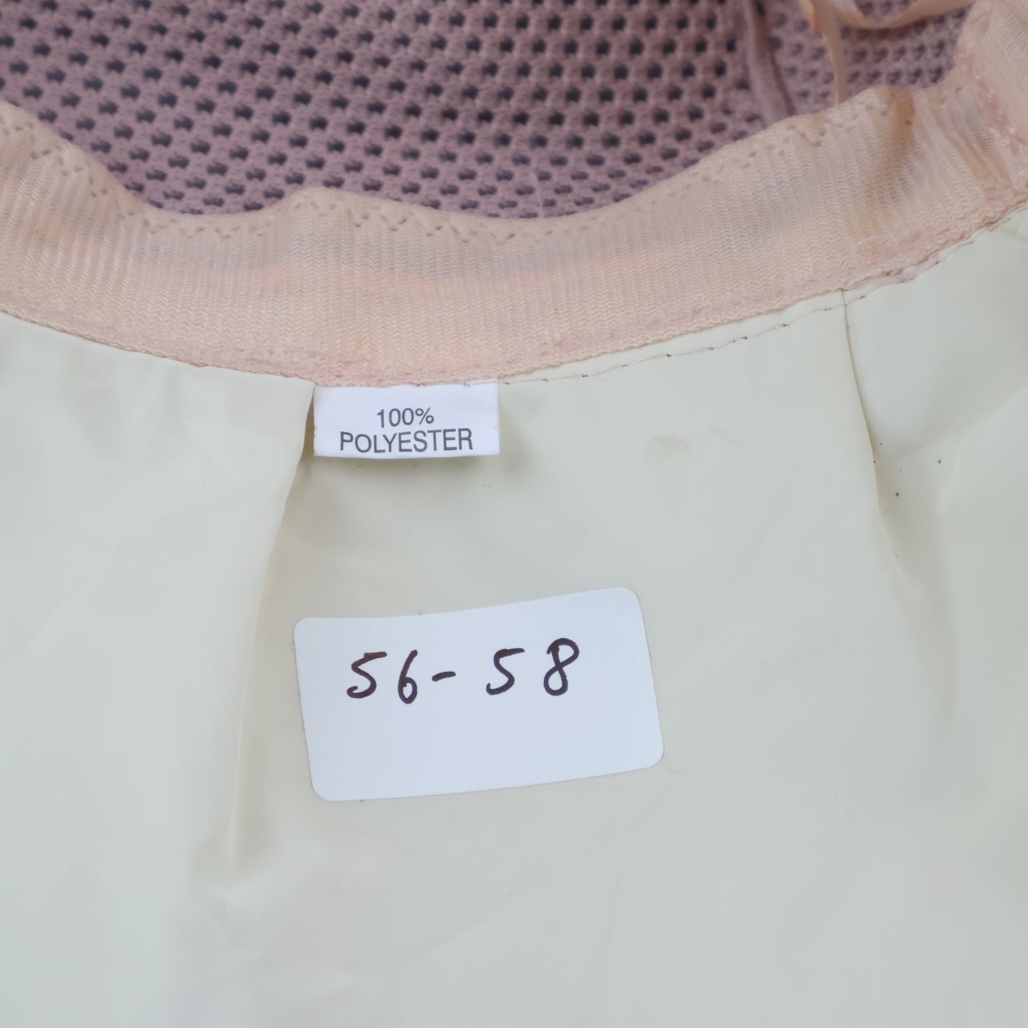 Wide Brim Sun Hat with Back Bow - Pink & Black Trim