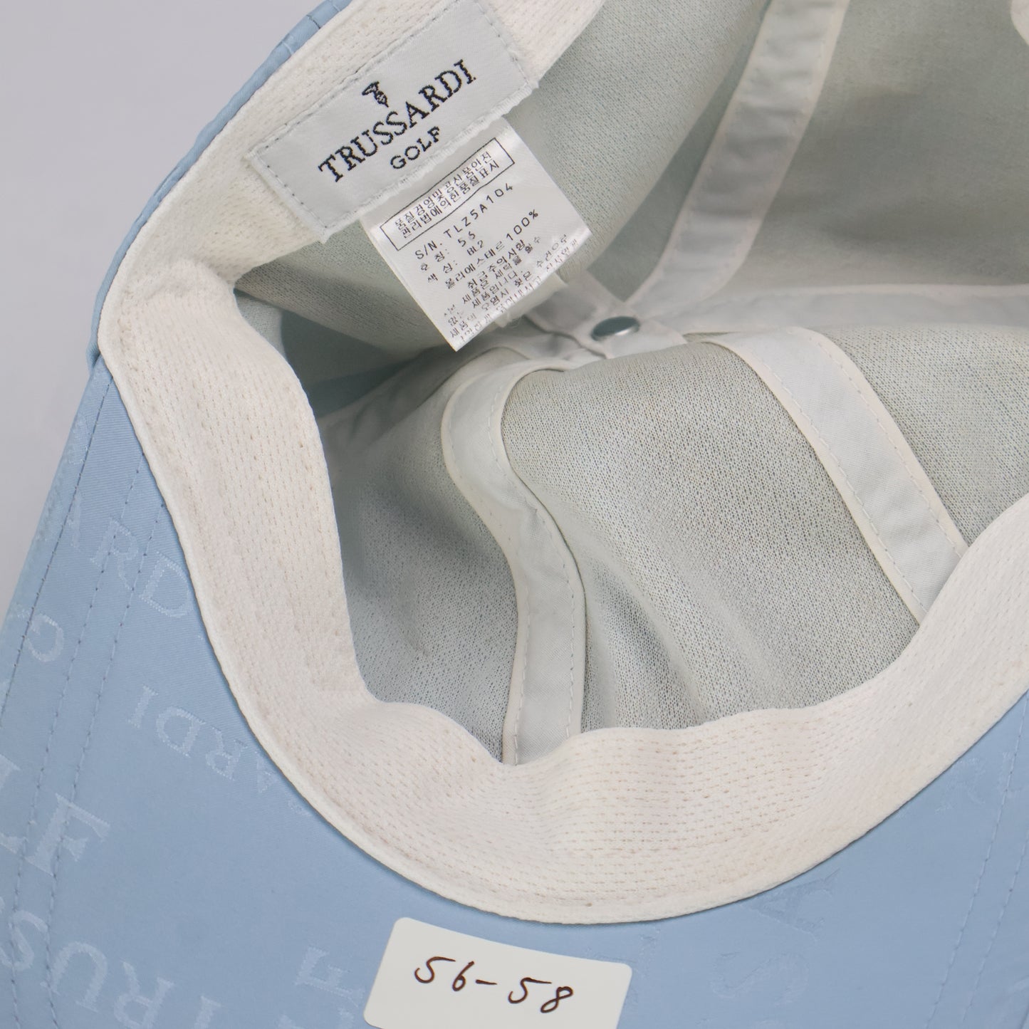 Pre-Owned Trussardi Golf Cap - Light Blue (56-58cm)