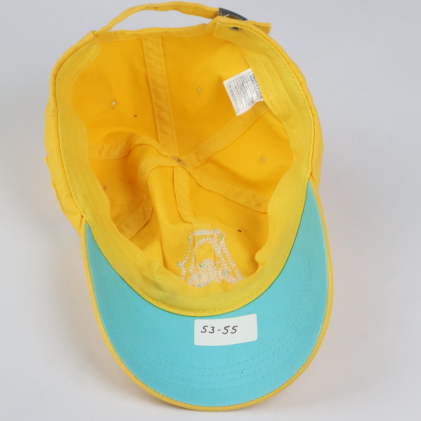 Yellow Cap with USA Patch - CHILD Size (53-55cm)