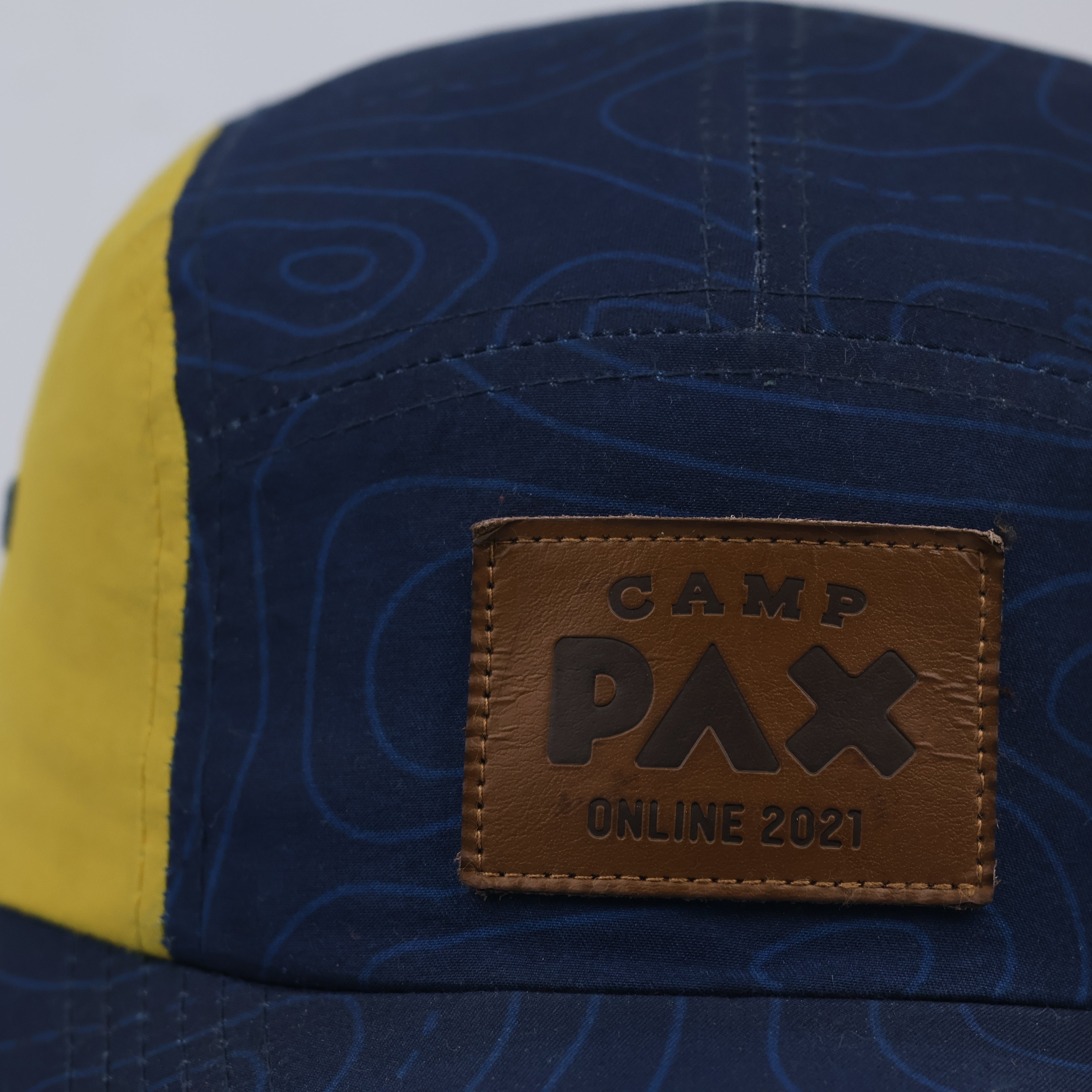 Thrifted Brist Mfg PAX Online 2021 Topo Map Camper Cap