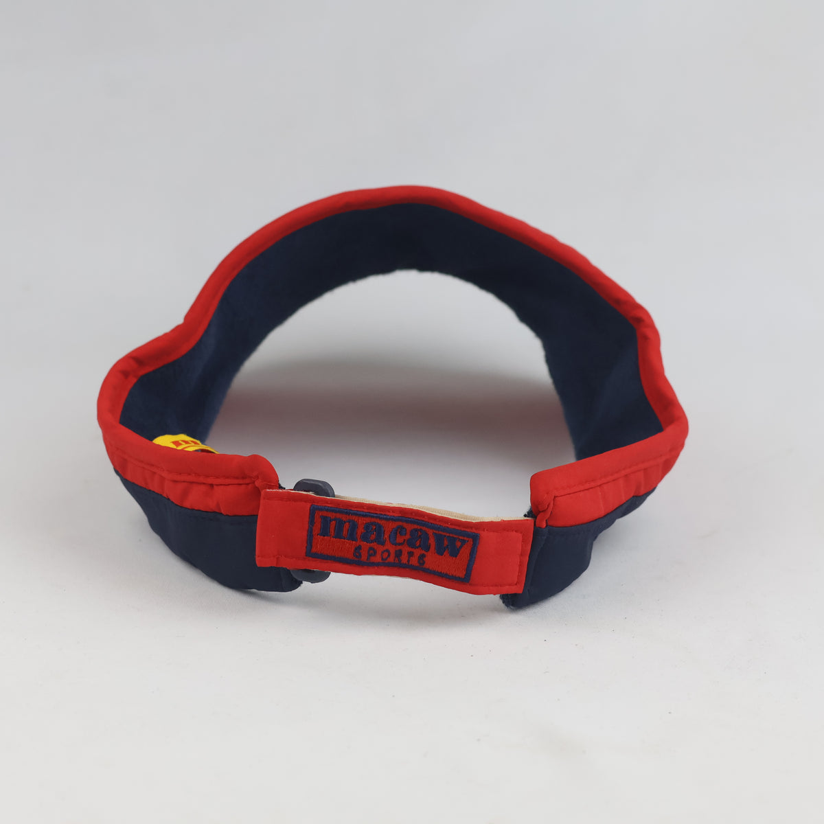 thrifted Retro Macaw Sports Adjustable Athletic Sun Visor | 10353