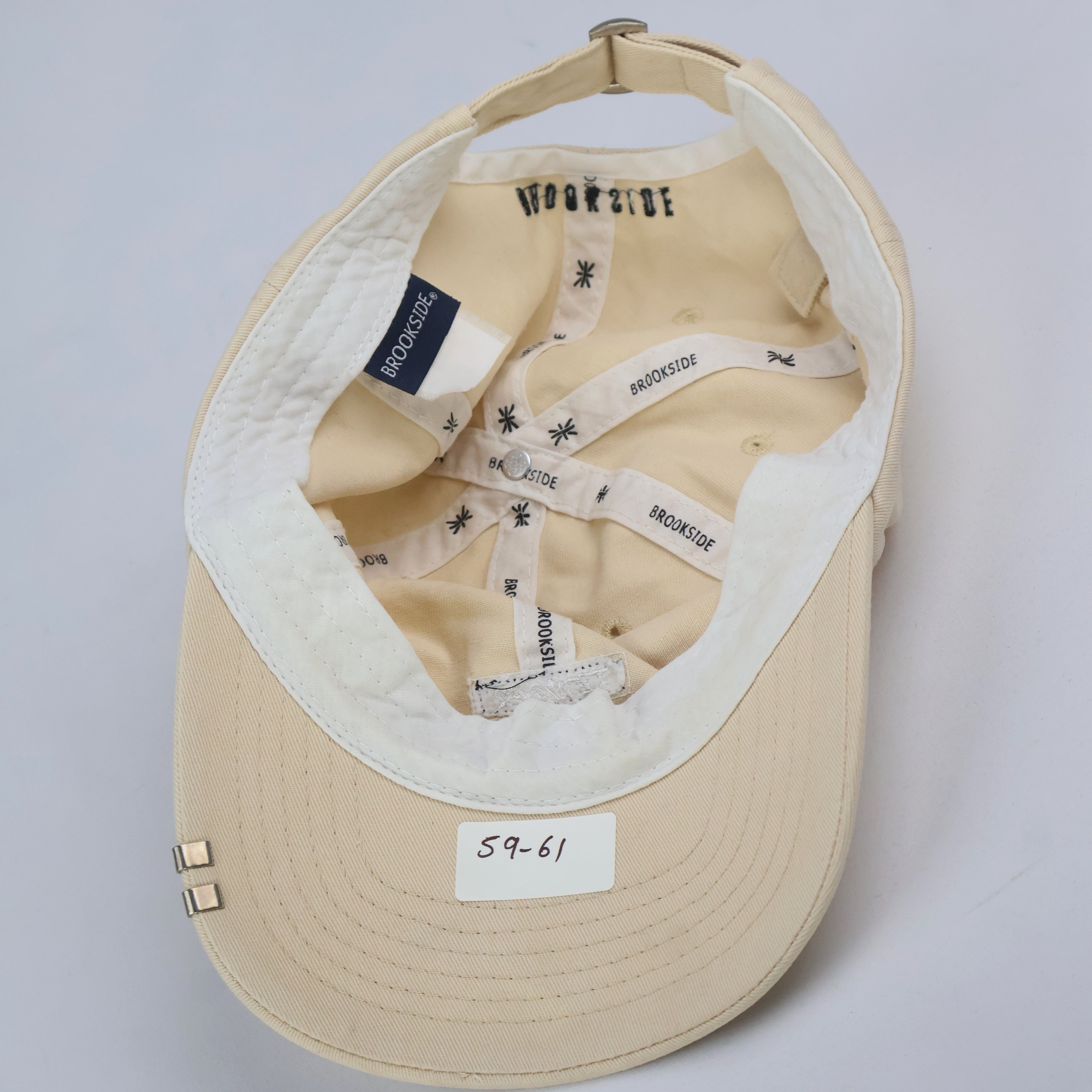 "Brookside" "Tender" Logo Cap - Beige (59-61cm)