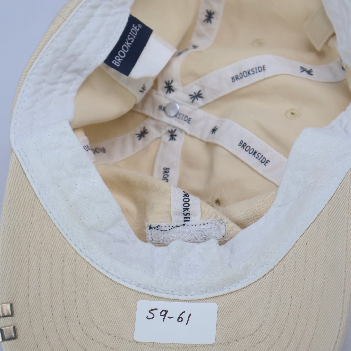 "Brookside" "Tender" Logo Cap - Beige (59-61cm)