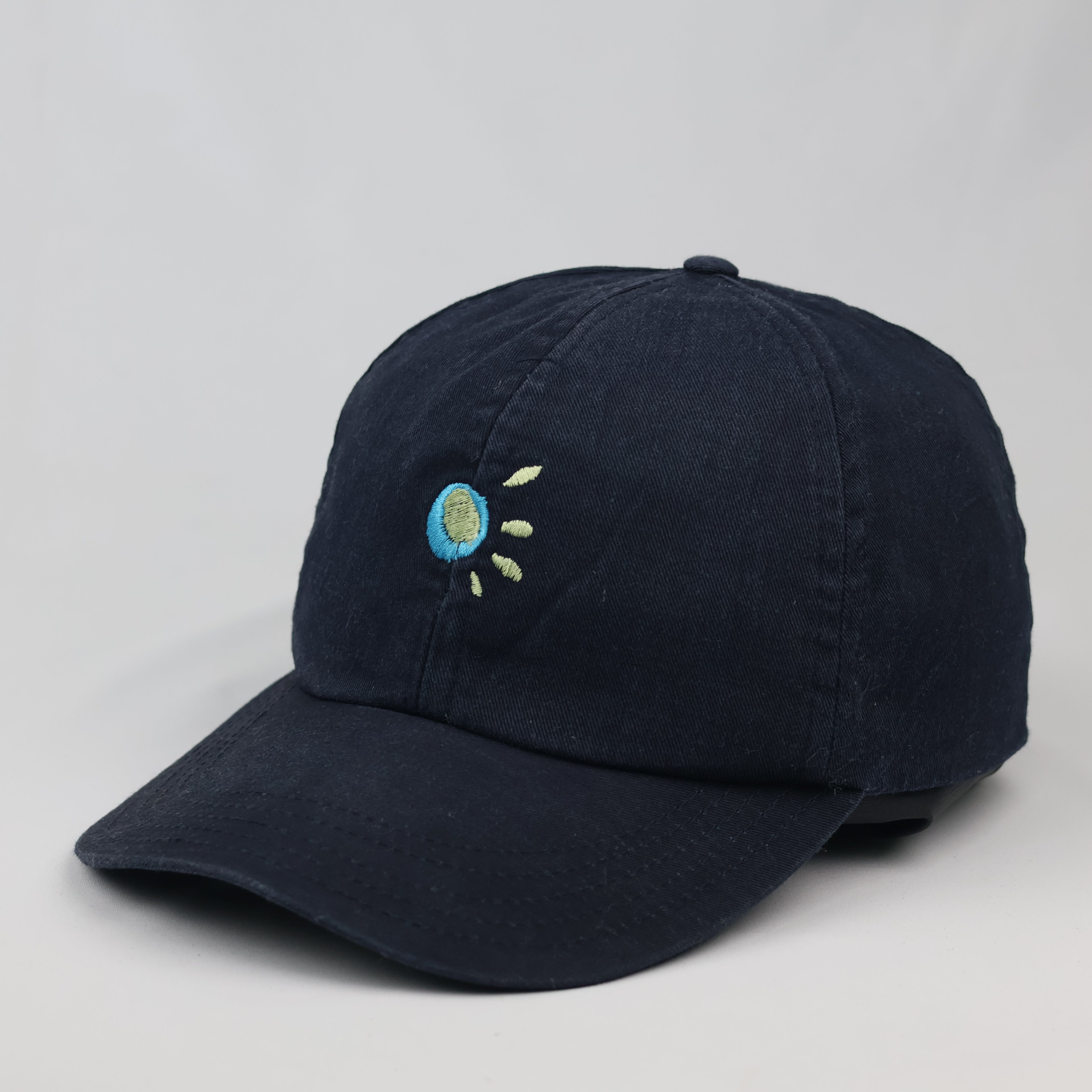 Thrifted Club Med Oyyo Embroidered Navy Cotton Dad Hat