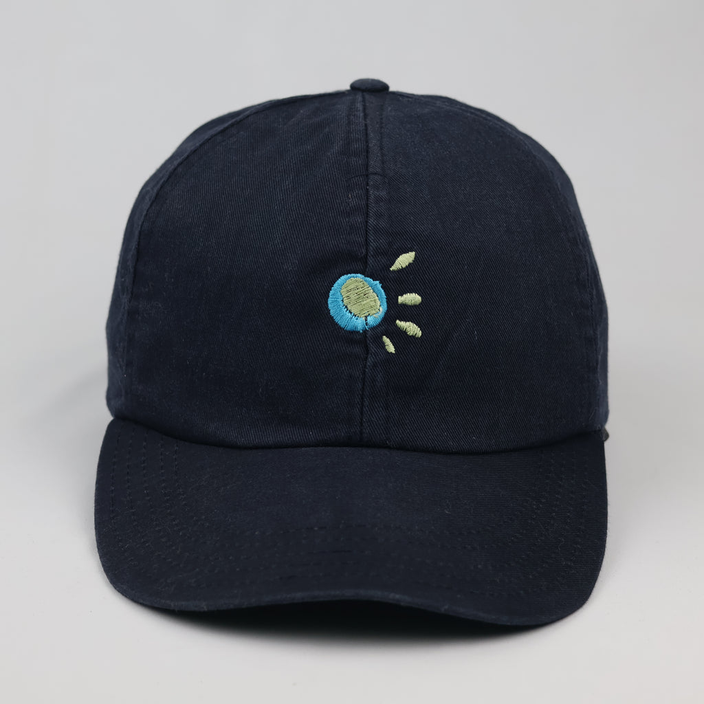 Thrifted Club Med Oyyo Embroidered Navy Cotton Dad Hat