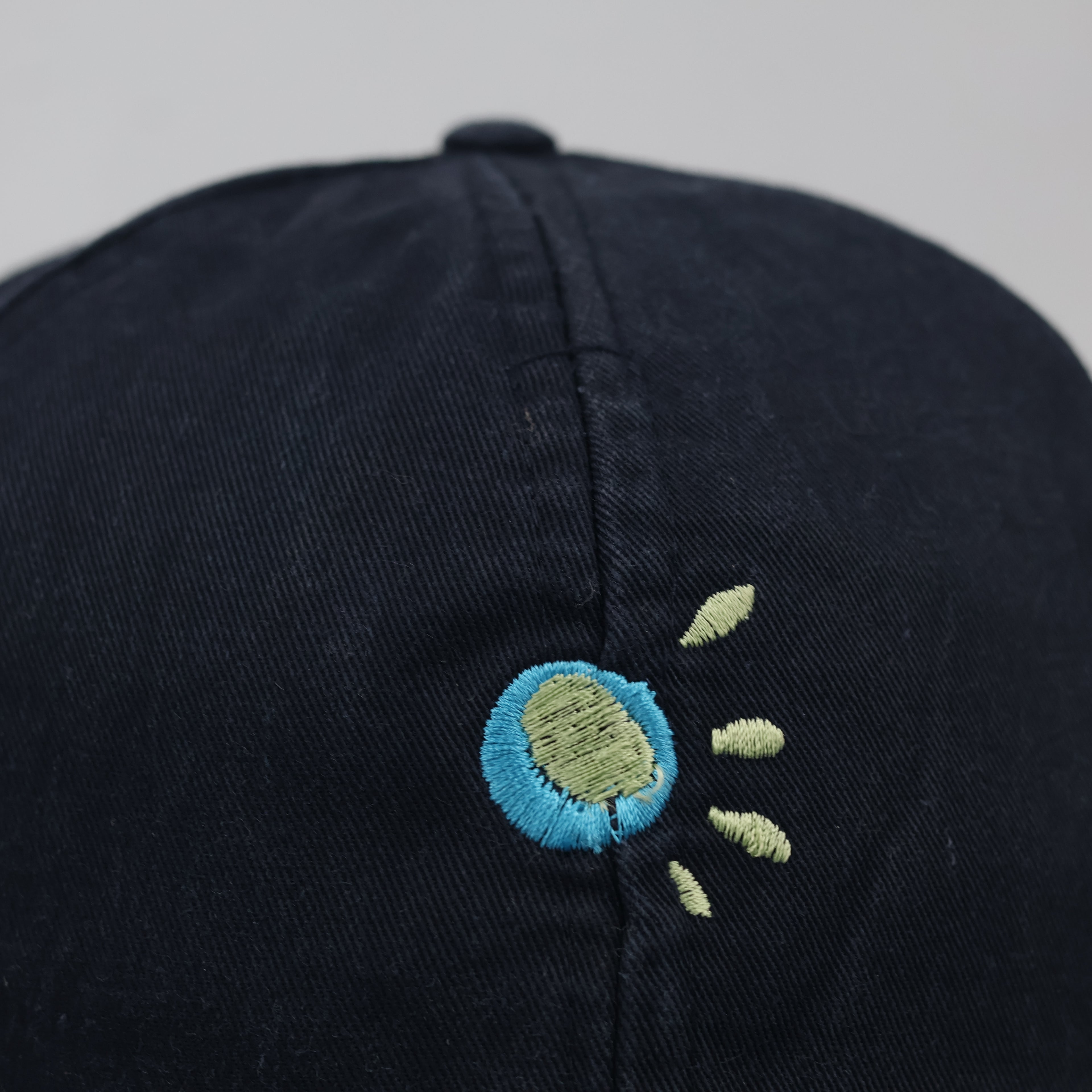 Thrifted Club Med Oyyo Embroidered Navy Cotton Dad Hat