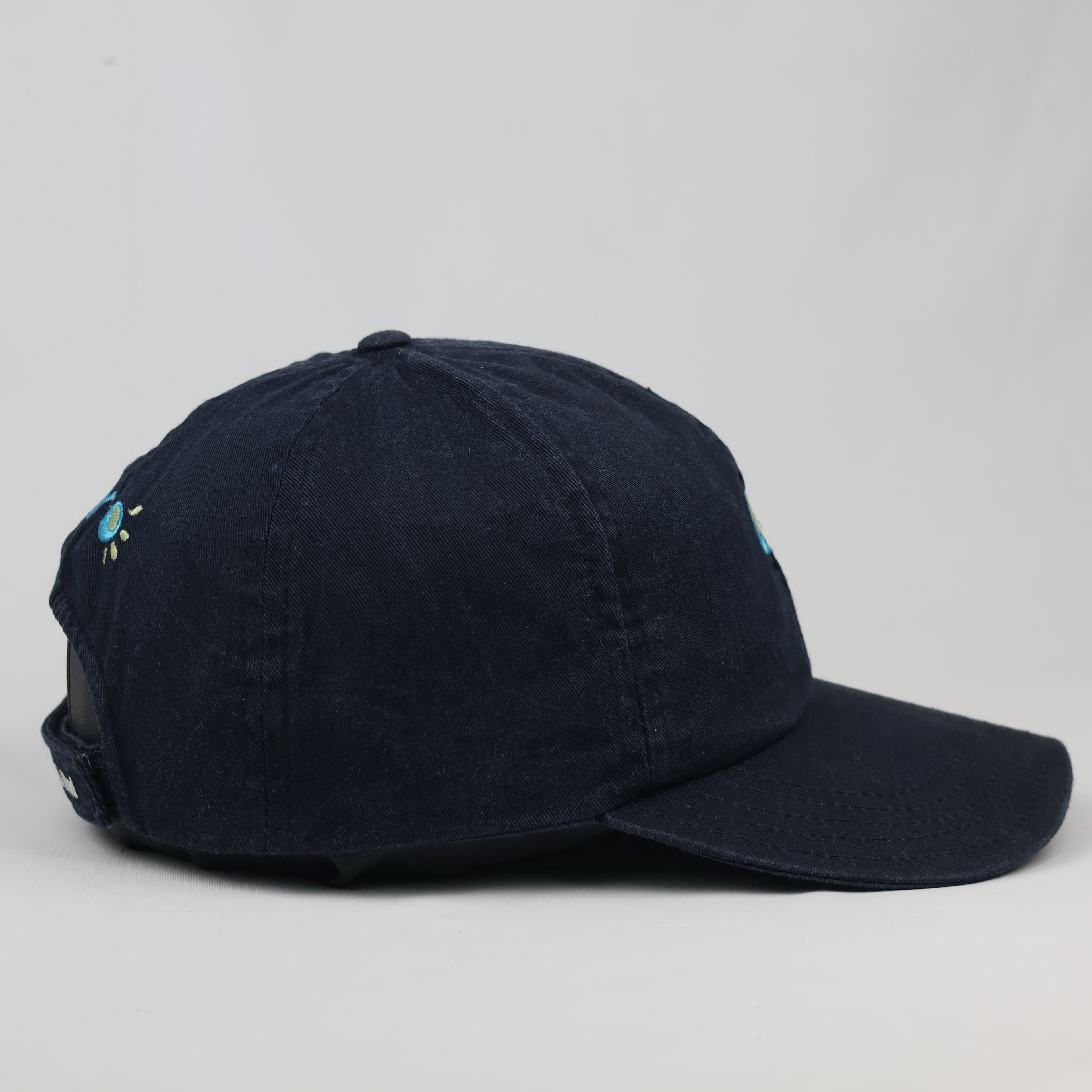 Thrifted Club Med Oyyo Embroidered Navy Cotton Dad Hat