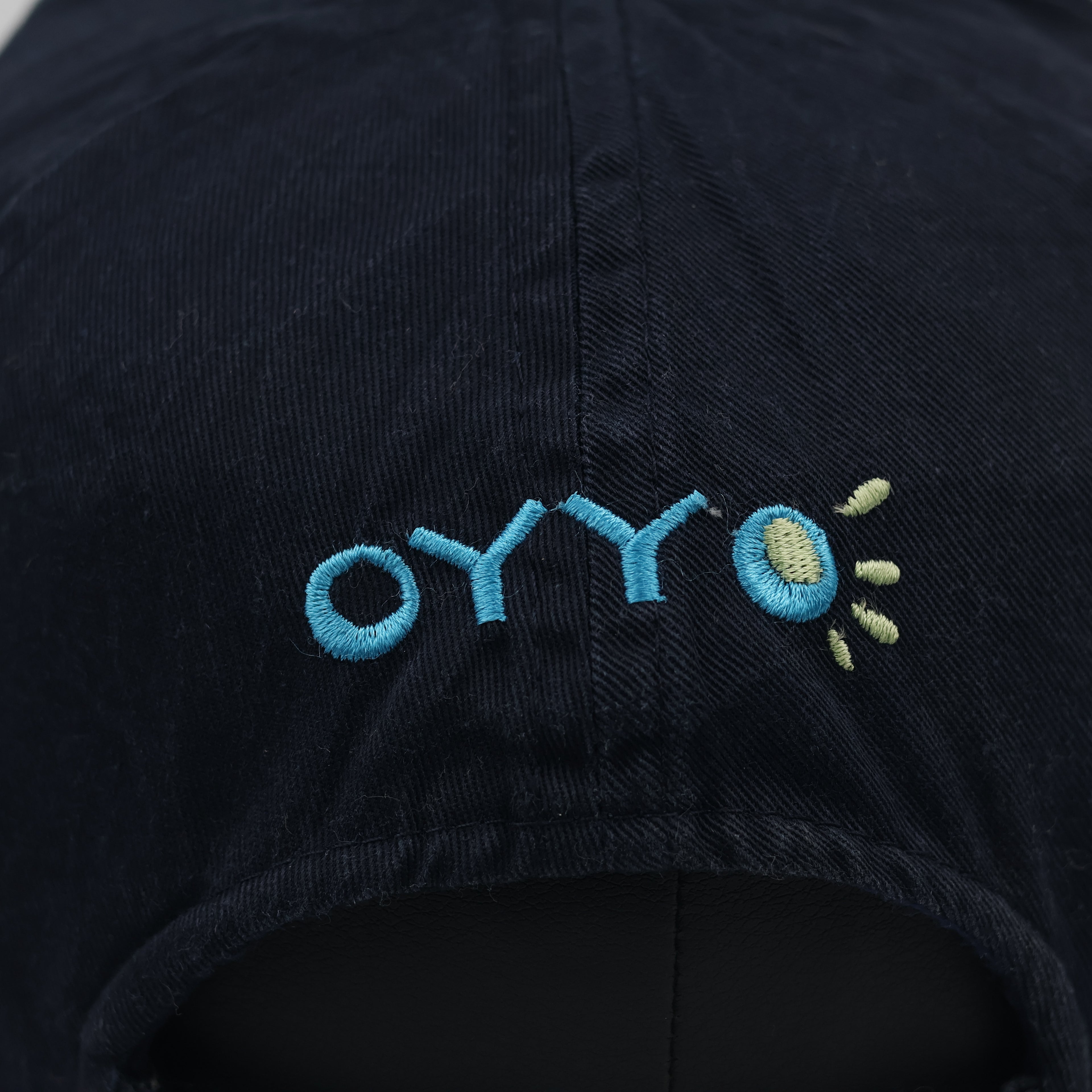 Thrifted Club Med Oyyo Embroidered Navy Cotton Dad Hat