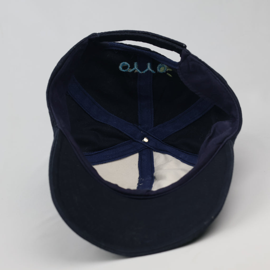 Thrifted Club Med Oyyo Embroidered Navy Cotton Dad Hat