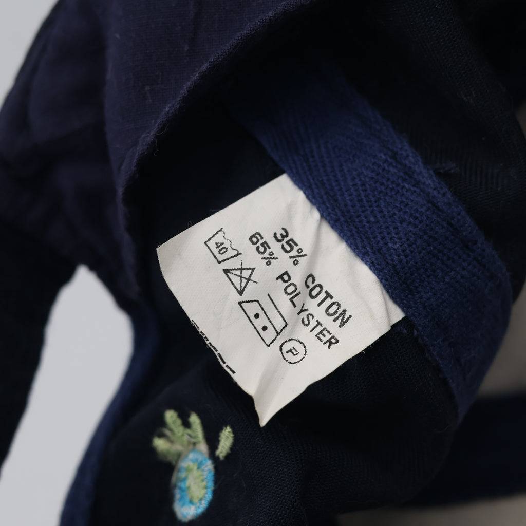 Thrifted Club Med Oyyo Embroidered Navy Cotton Dad Hat