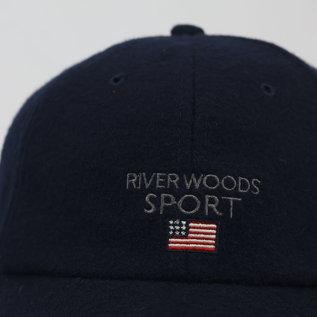 Thrifted River Woods North Eastern Suppliers Wool Dad Hat