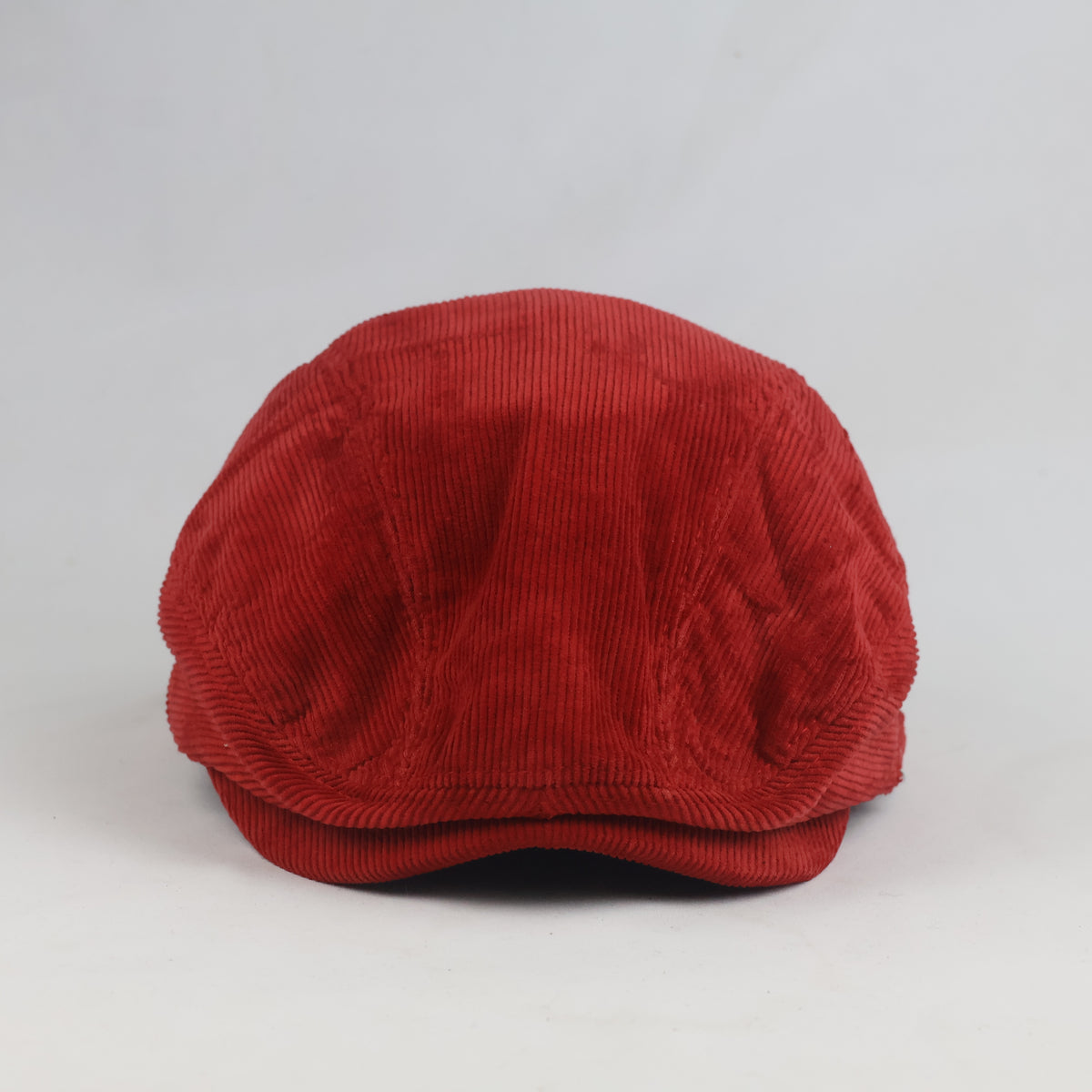 Thrifted Retro Bear Brand Red Cabbie Driving Cap (57-59 cm) | 10322
