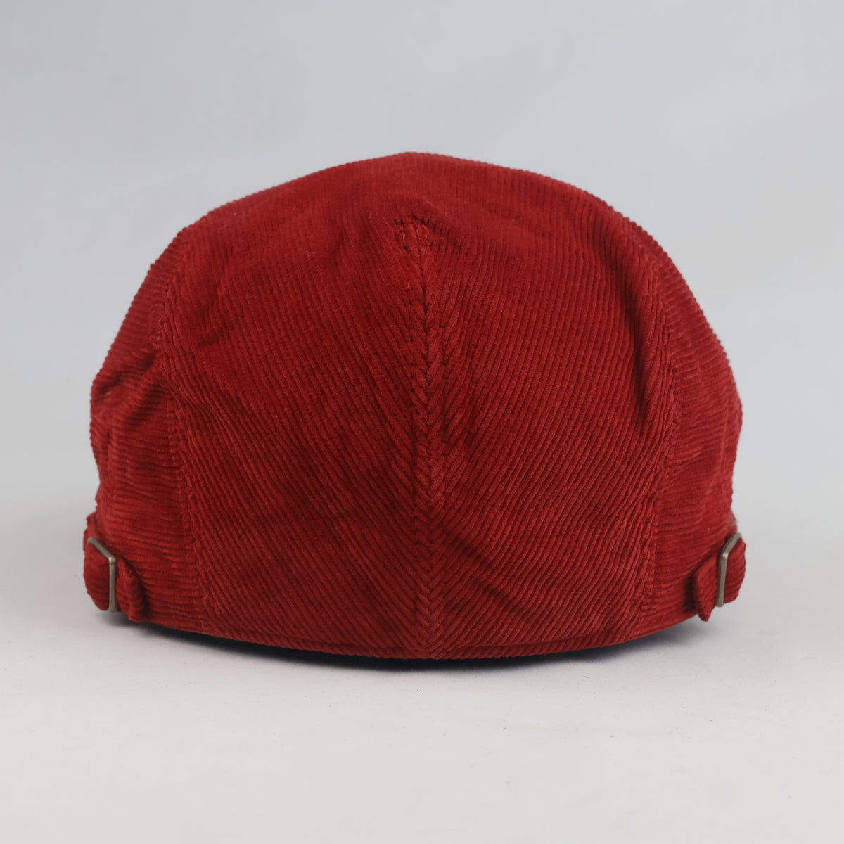Thrifted Retro Bear Brand Red Cabbie Driving Cap (57-59 cm) | 10322