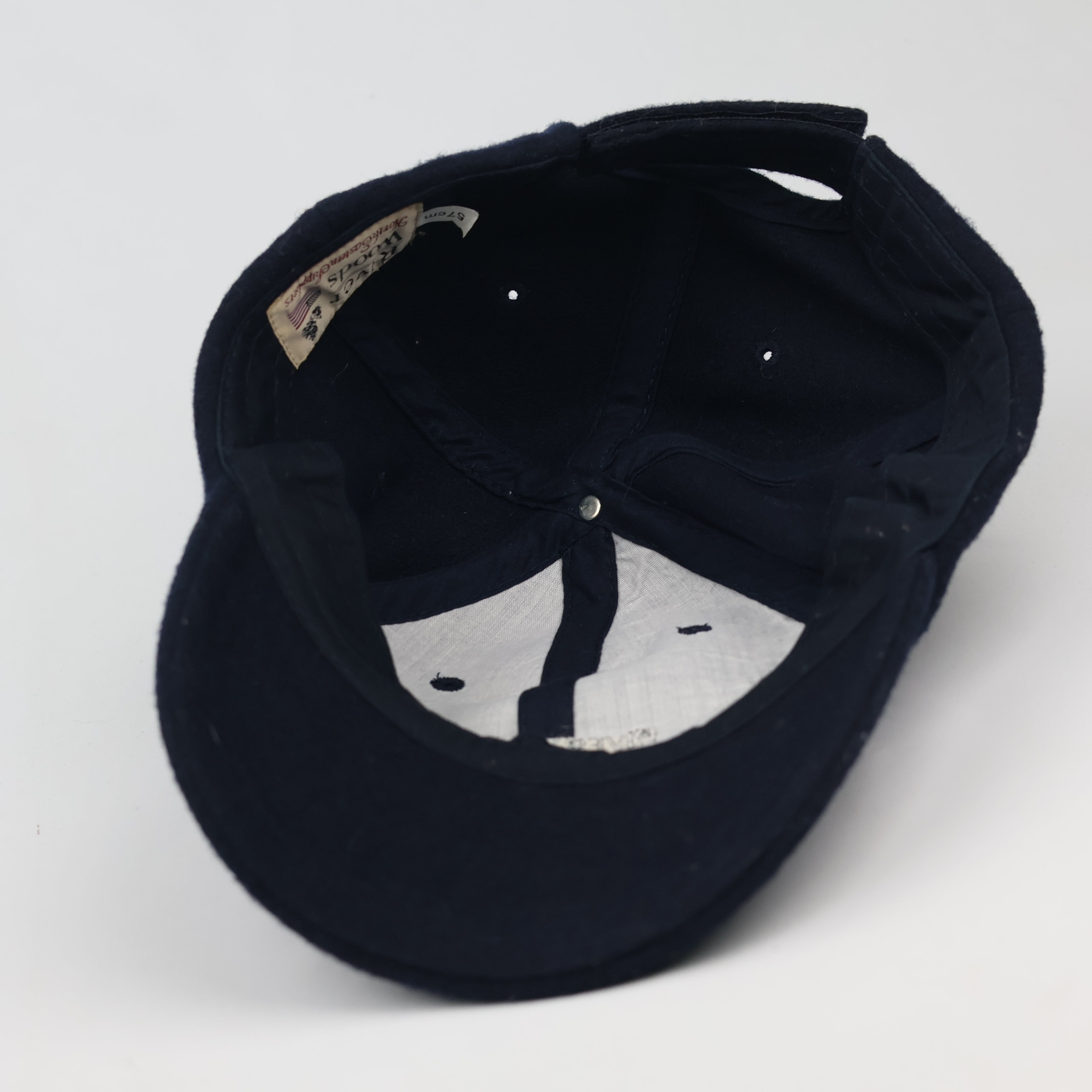 Thrifted River Woods North Eastern Suppliers Wool Dad Hat