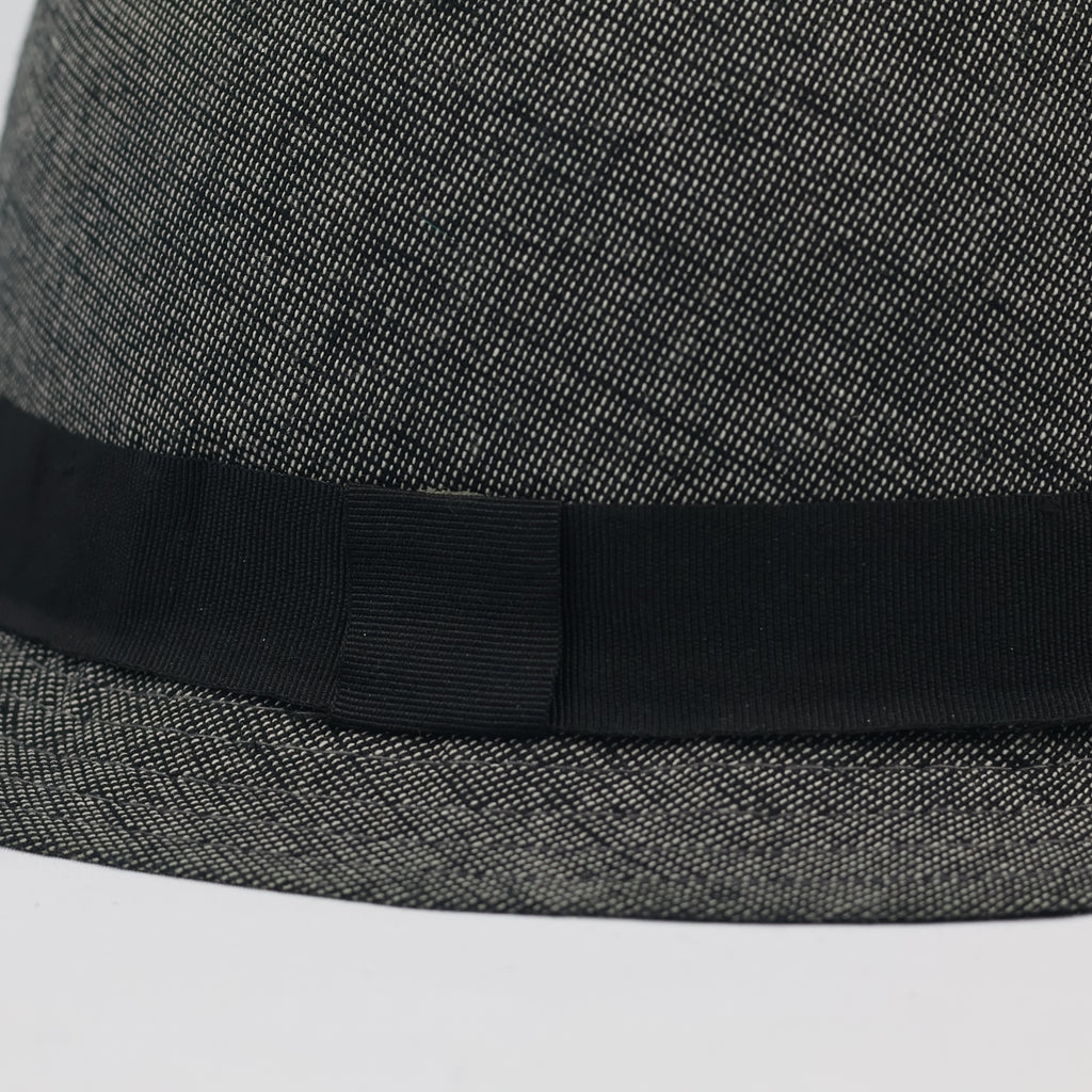 Thrifted H&M Classic Charcoal Grey Unstructured Fedora Cap