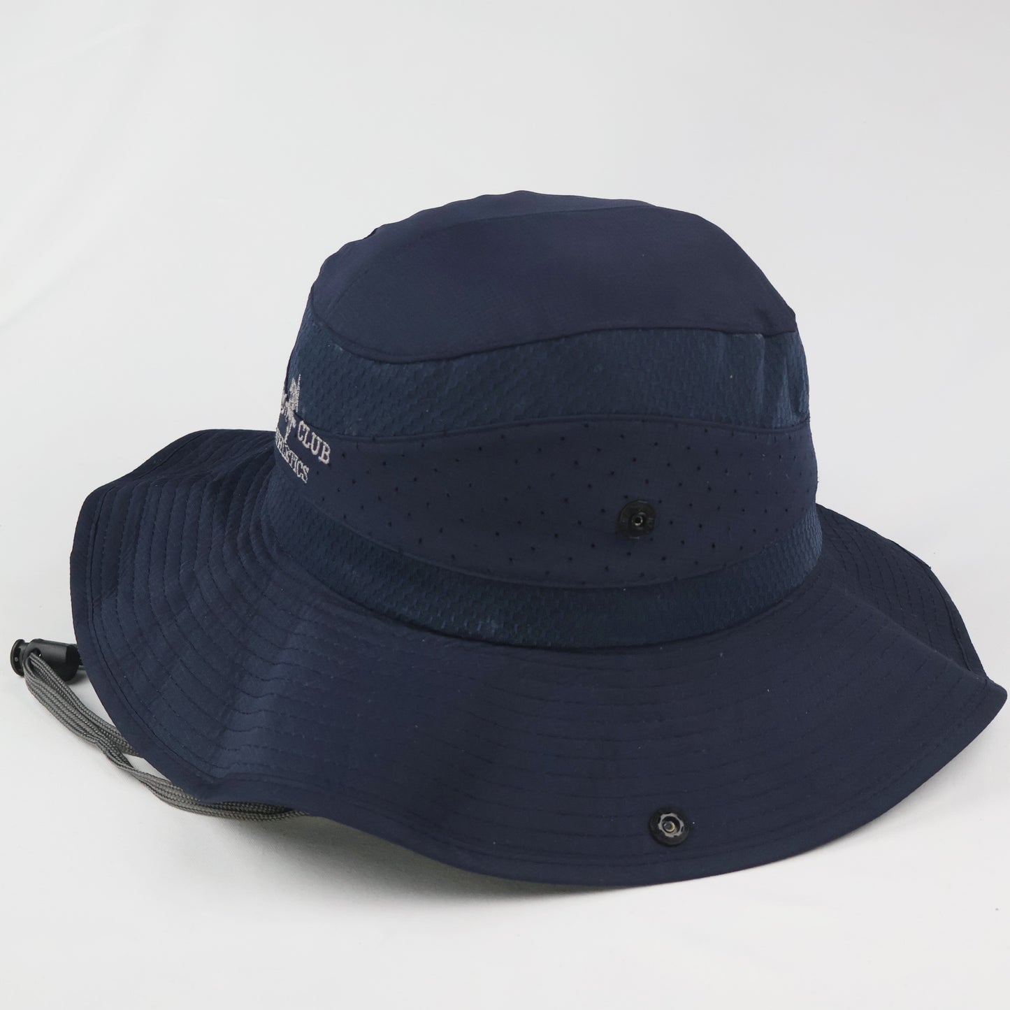 "Pogo Club" Perforated Sun Hat - Navy (58-60cm)
