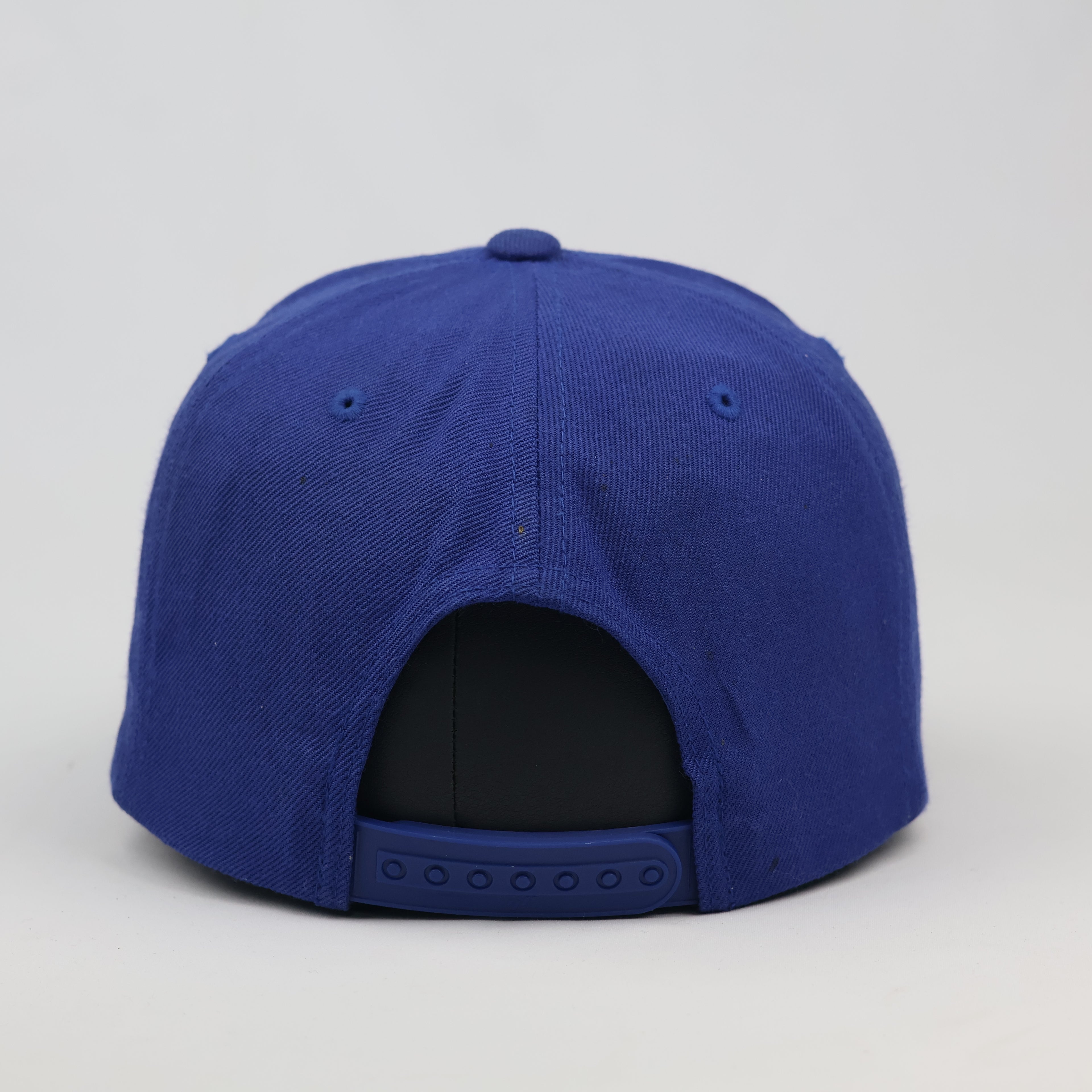 Thrifted Bauhof Herrsching Royal Blue Green Bottom Snapback Cap