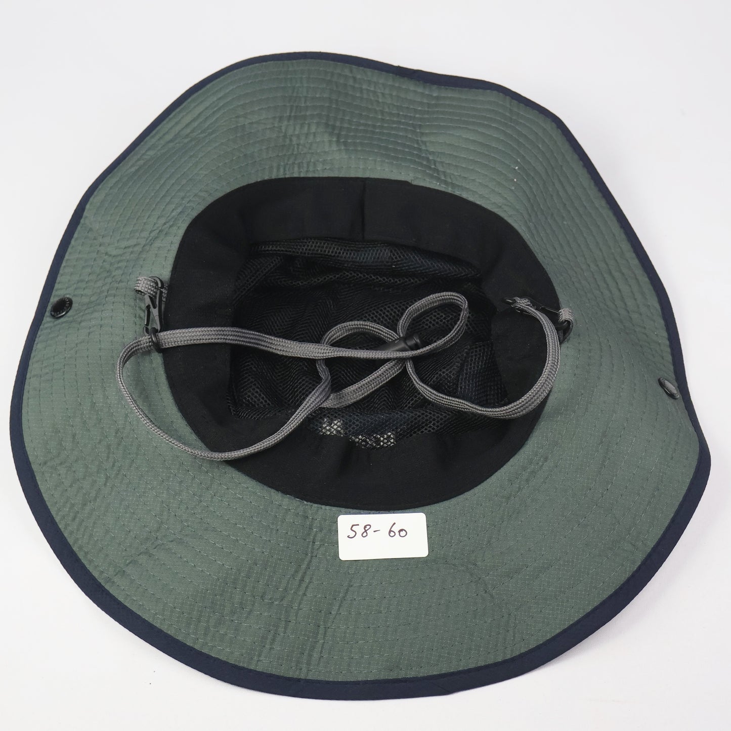"Pogo Club" Perforated Sun Hat - Navy (58-60cm)