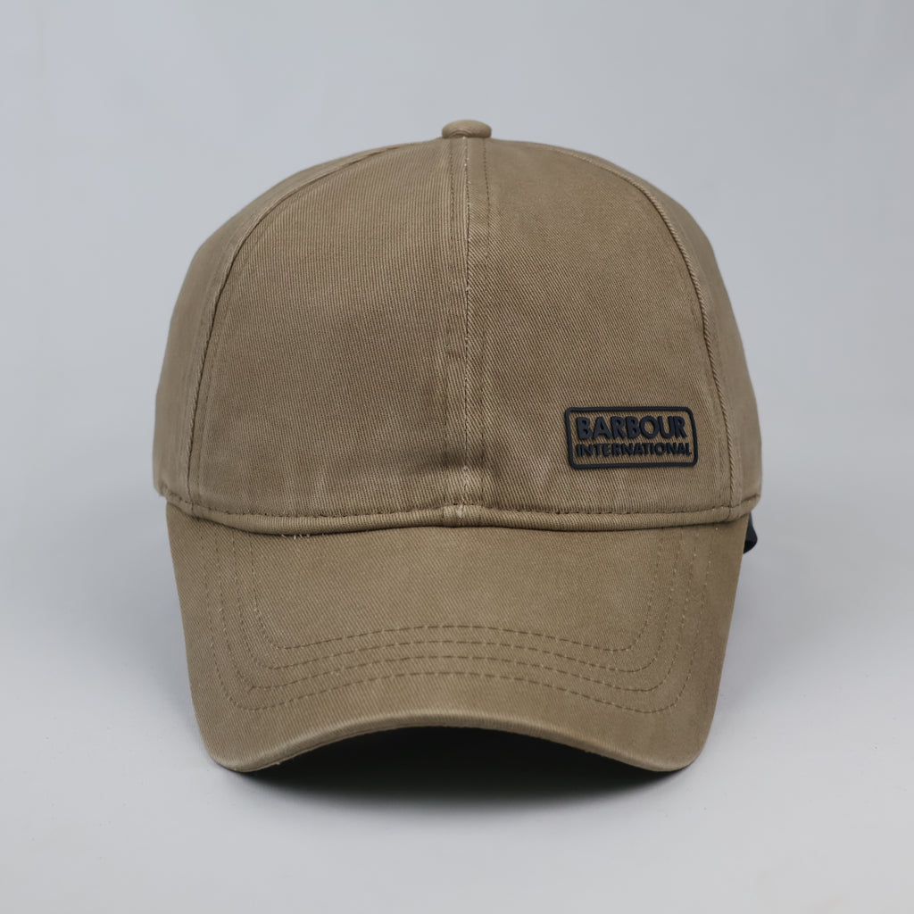 Thrifted Barbour International Motorcycle Casual Khaki Dad Hat