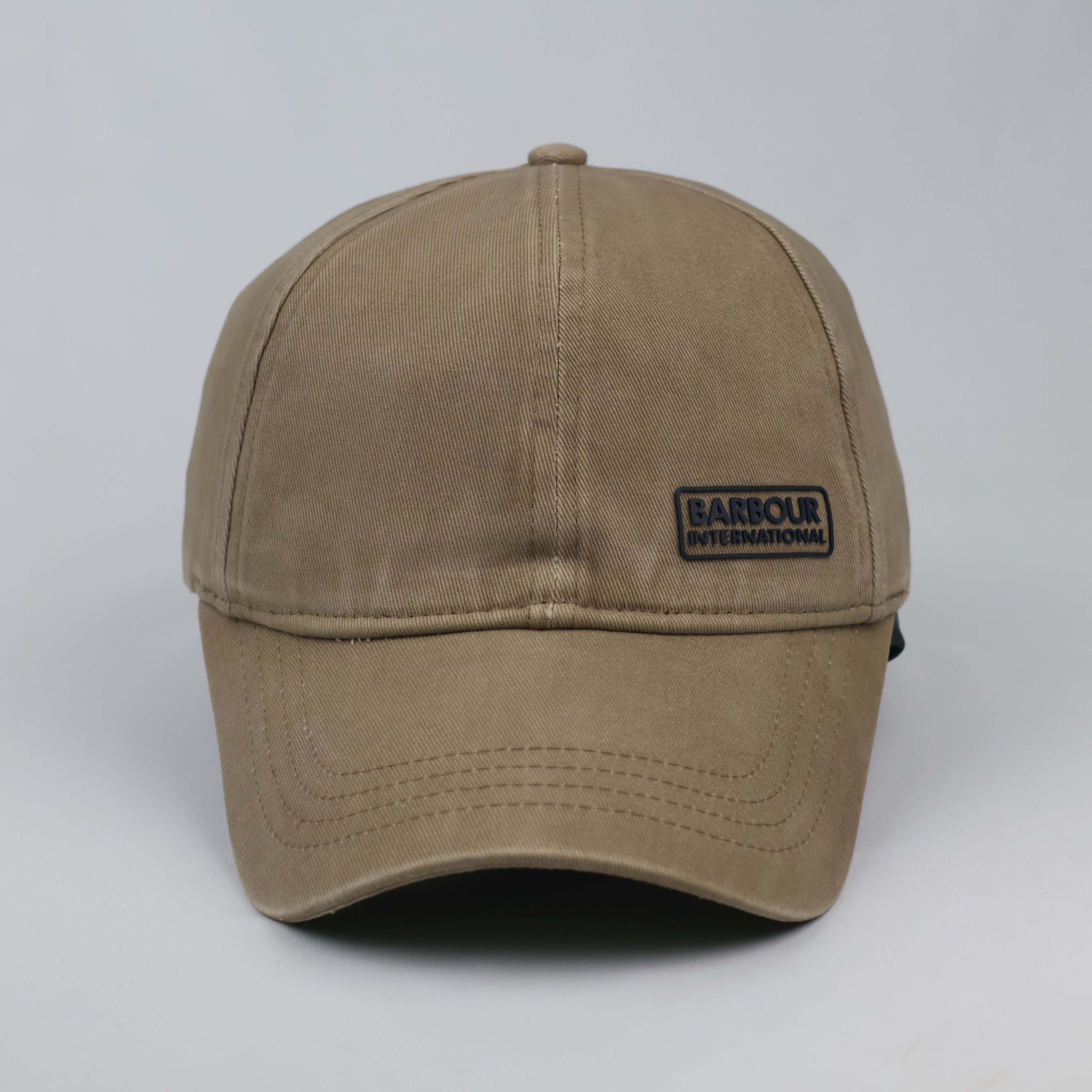 Thrifted Barbour International Motorcycle Casual Khaki Dad Hat