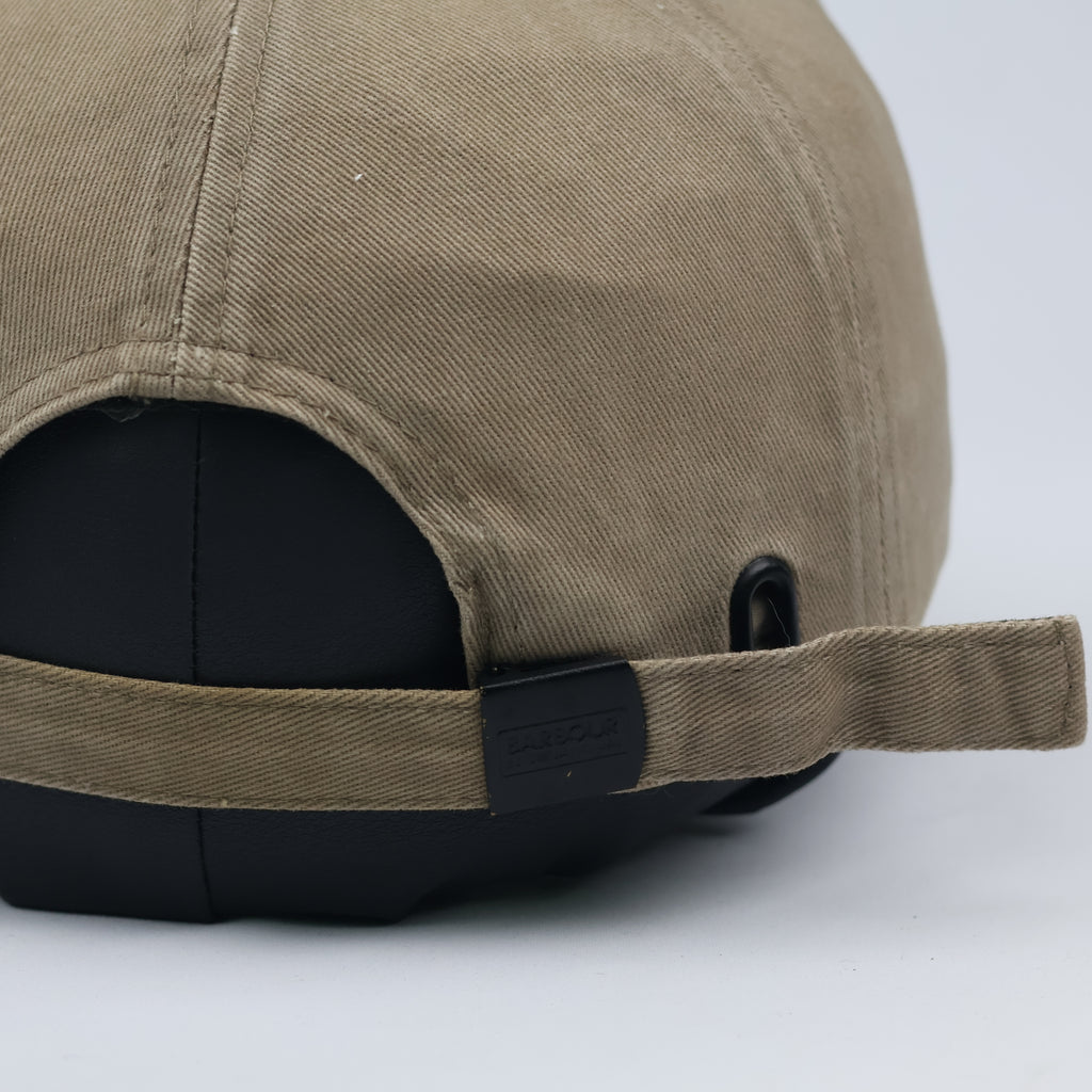 Thrifted Barbour International Motorcycle Casual Khaki Dad Hat