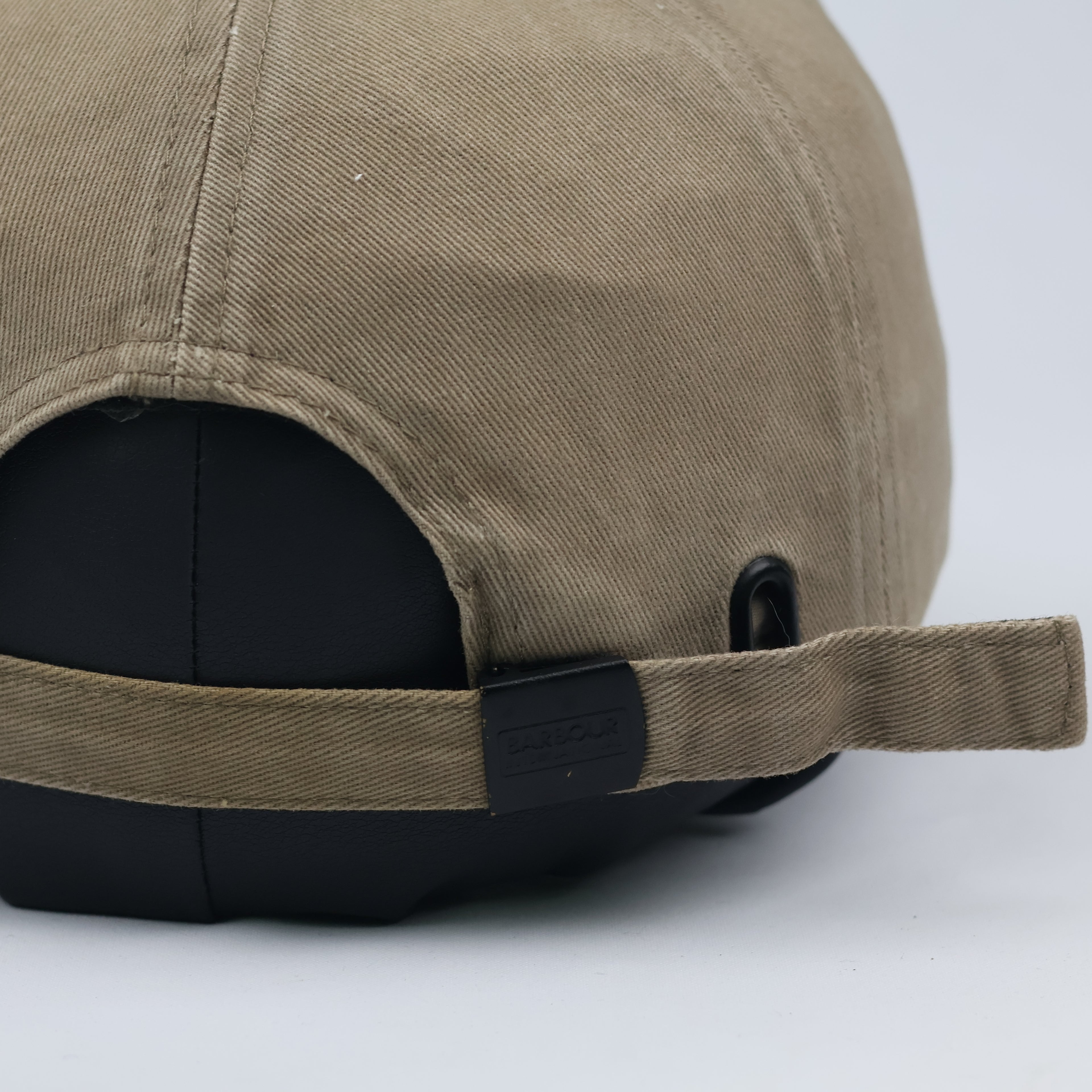Thrifted Barbour International Motorcycle Casual Khaki Dad Hat
