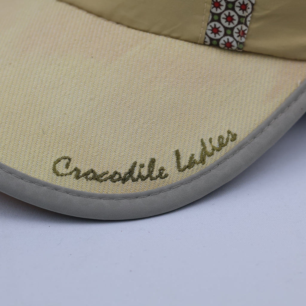 Thrifted Crocodile Ladies Geometric Pattern Sport Running Hat
