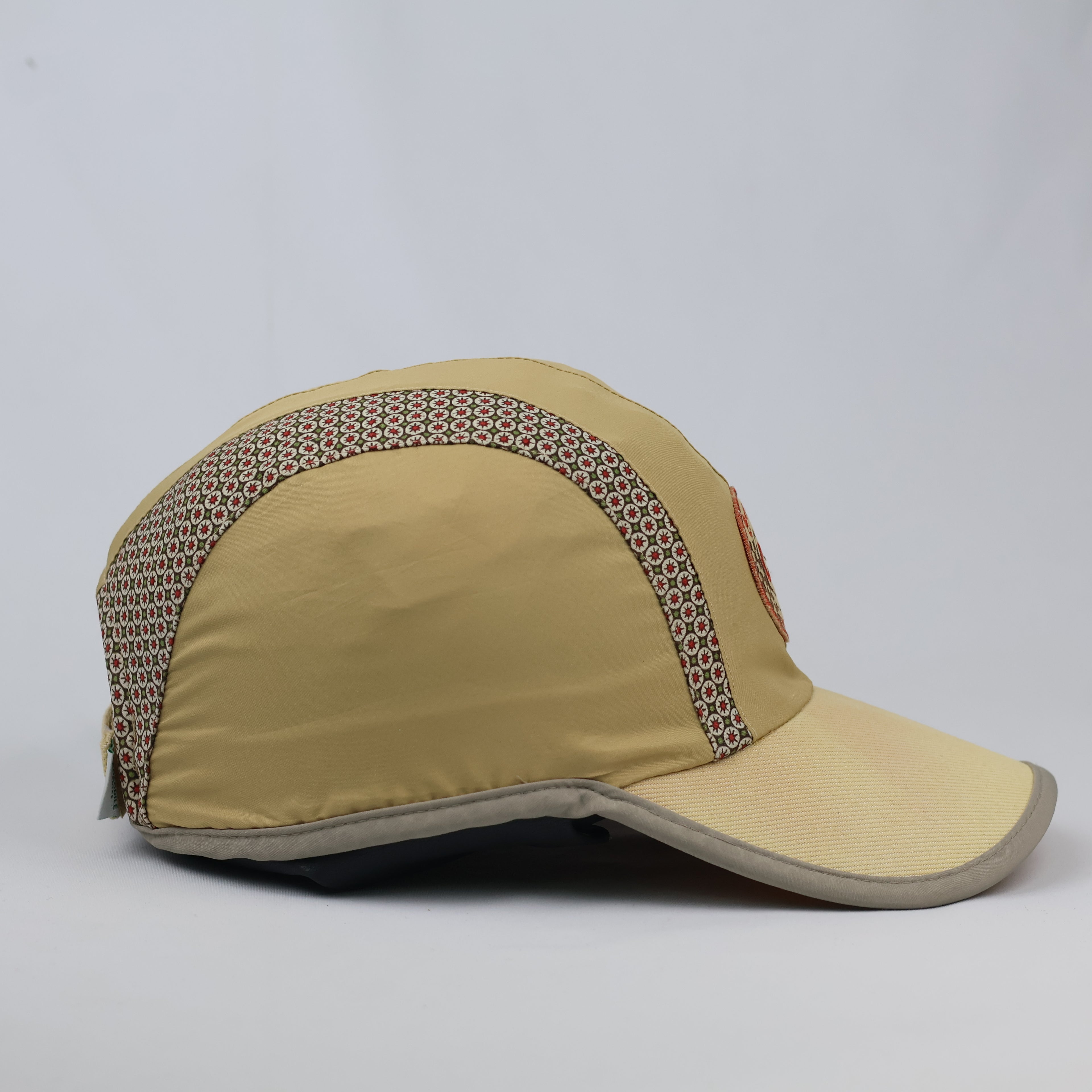 Thrifted Crocodile Ladies Geometric Pattern Sport Running Hat