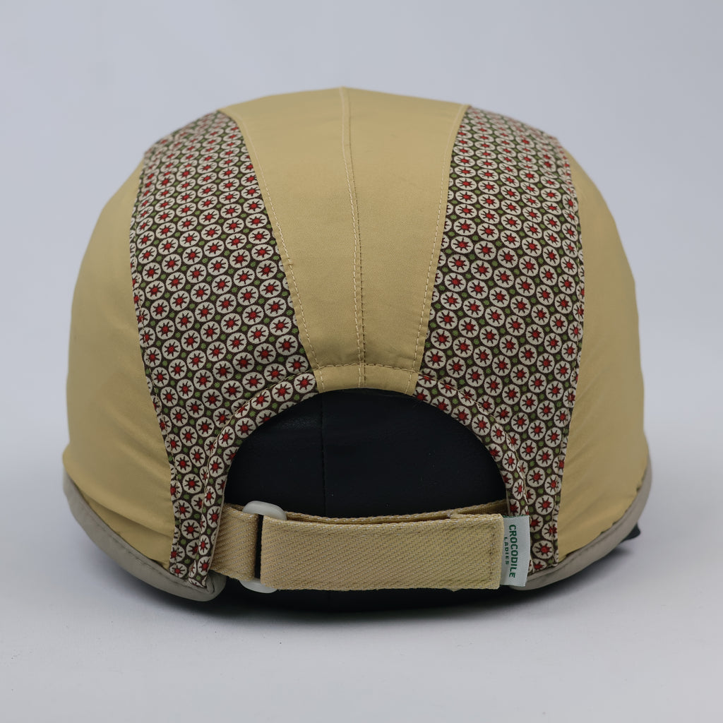 Thrifted Crocodile Ladies Geometric Pattern Sport Running Hat