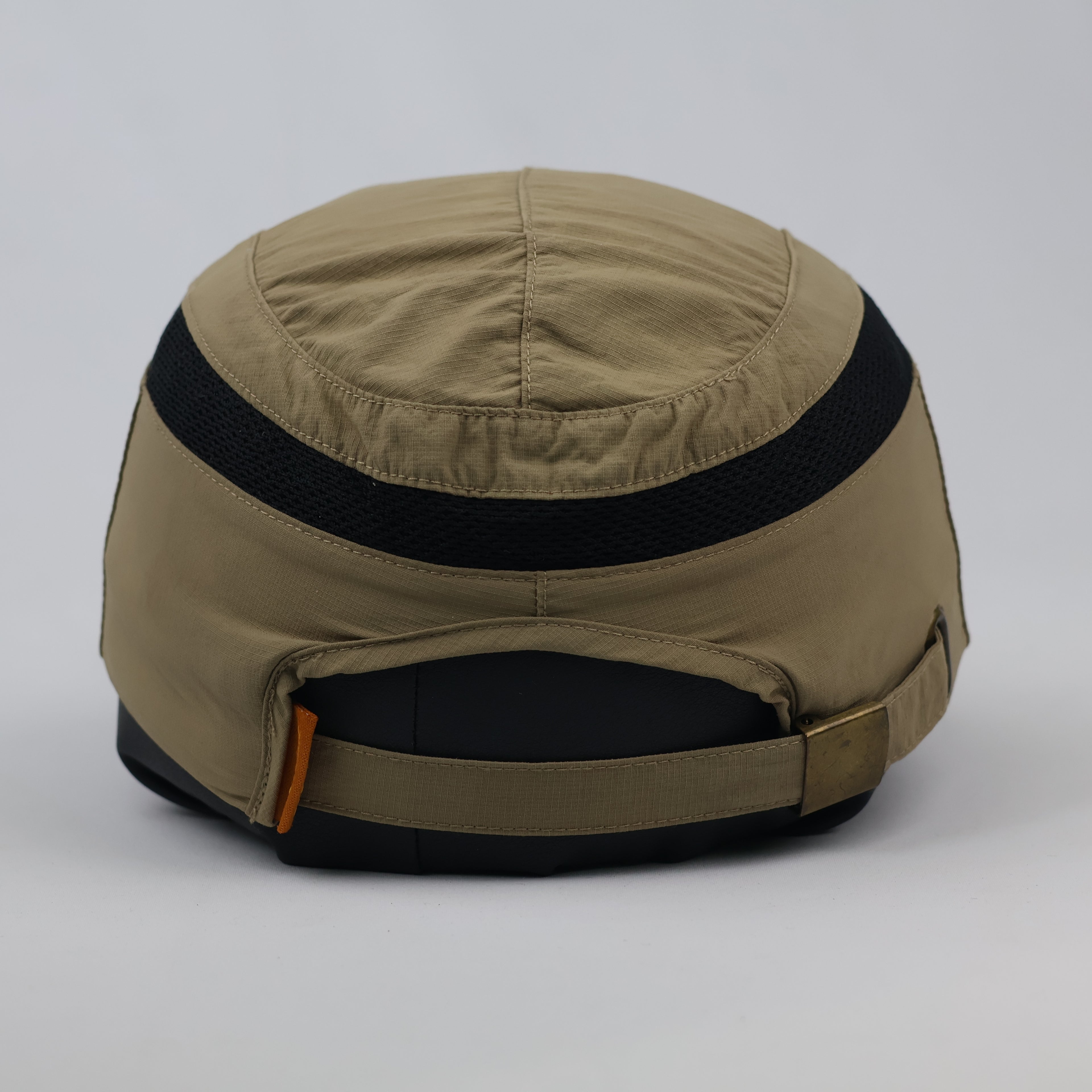 Thrifted Decathlon Khaki Performance Mesh Panel Camper Hat
