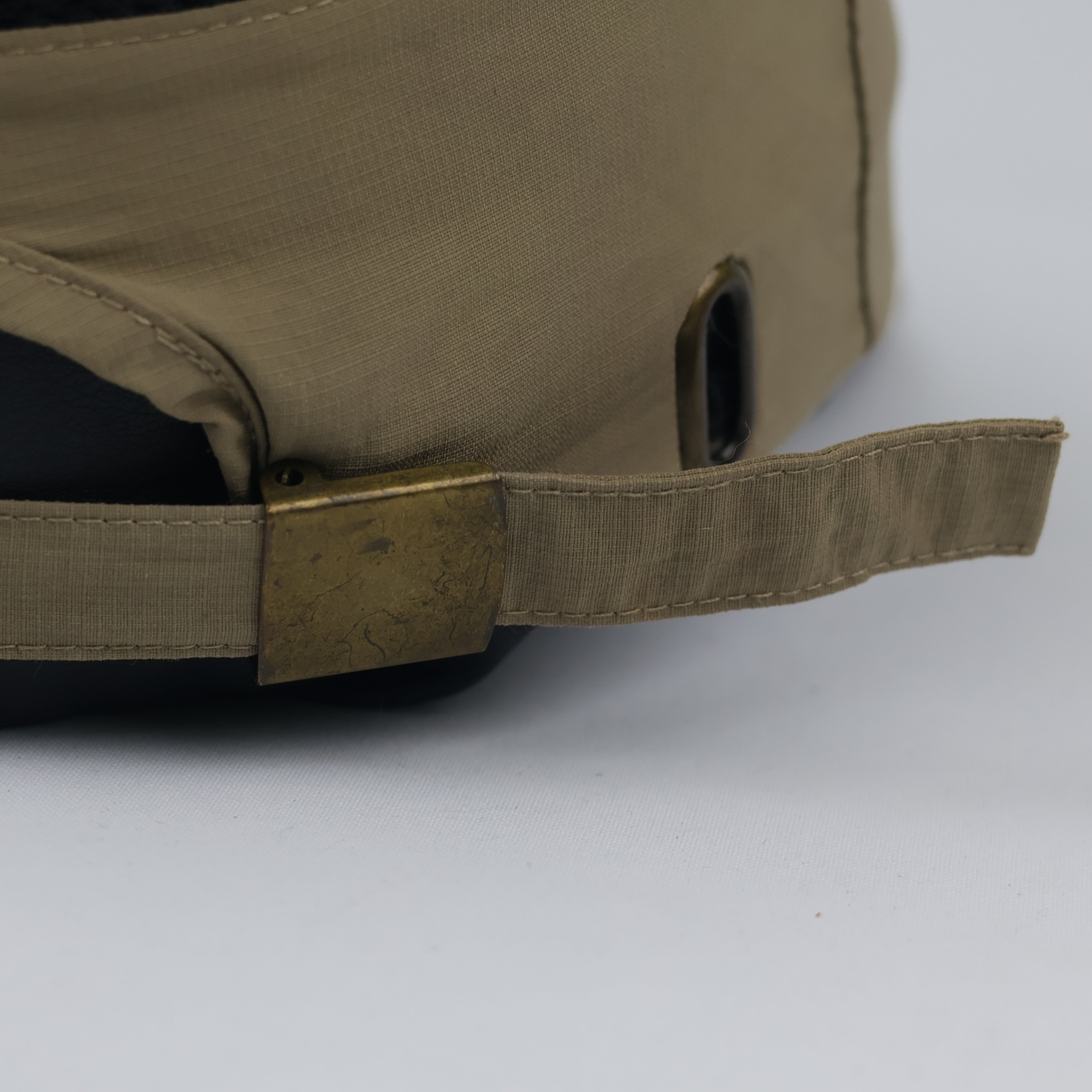 Thrifted Decathlon Khaki Performance Mesh Panel Camper Hat