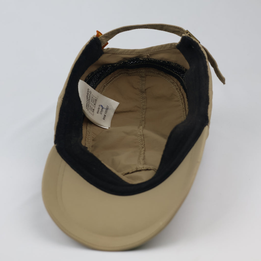 Thrifted Decathlon Khaki Performance Mesh Panel Camper Hat