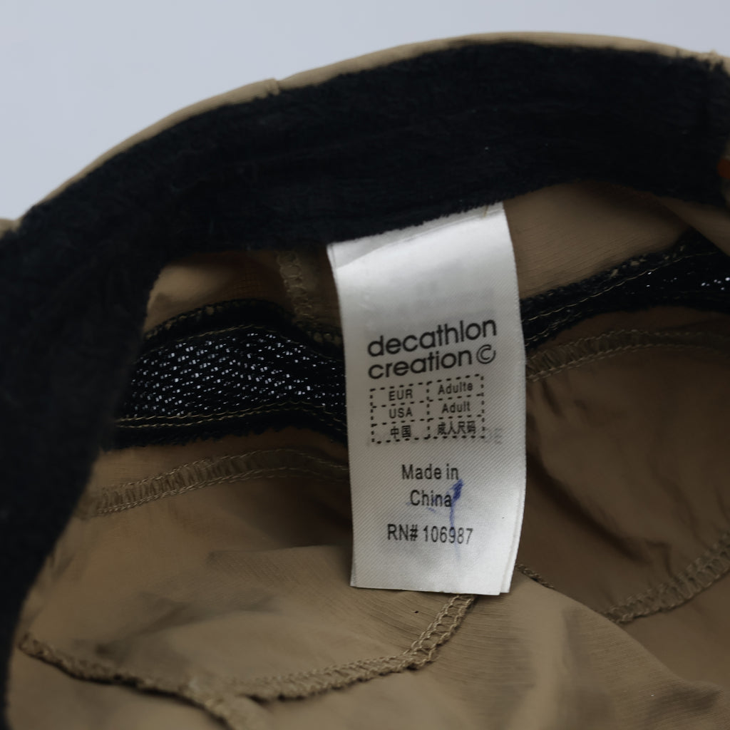 Thrifted Decathlon Khaki Performance Mesh Panel Camper Hat