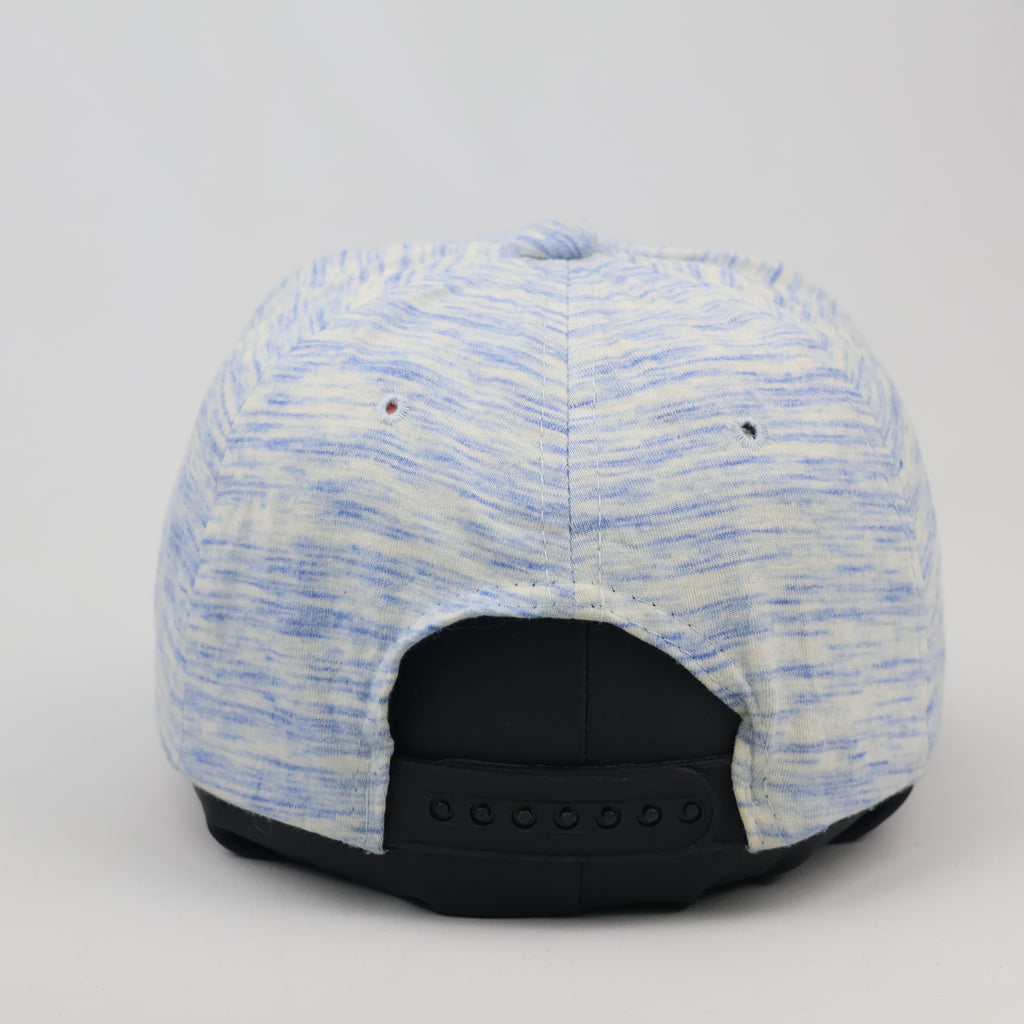 Thrifted NY Embroidered Blue Melange Performance Style Hat