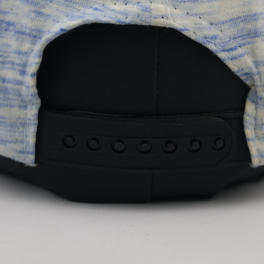 Thrifted NY Embroidered Blue Melange Performance Style Hat