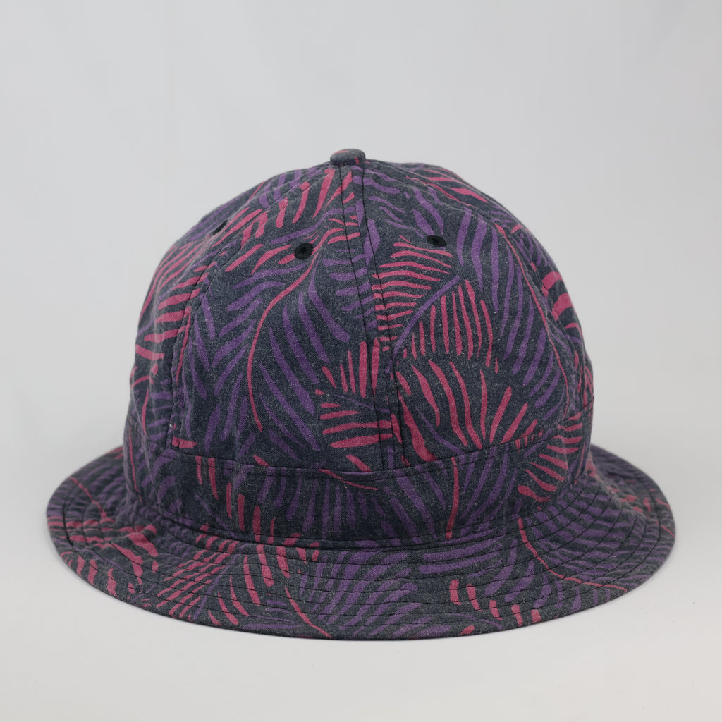 Thrifted New Era Fitted Explorer Hat - Size 7 1/2 (59.6cm) Tropical Pattern