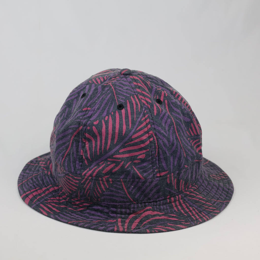 Thrifted New Era Fitted Explorer Hat - Size 7 1/2 (59.6cm) Tropical Pattern
