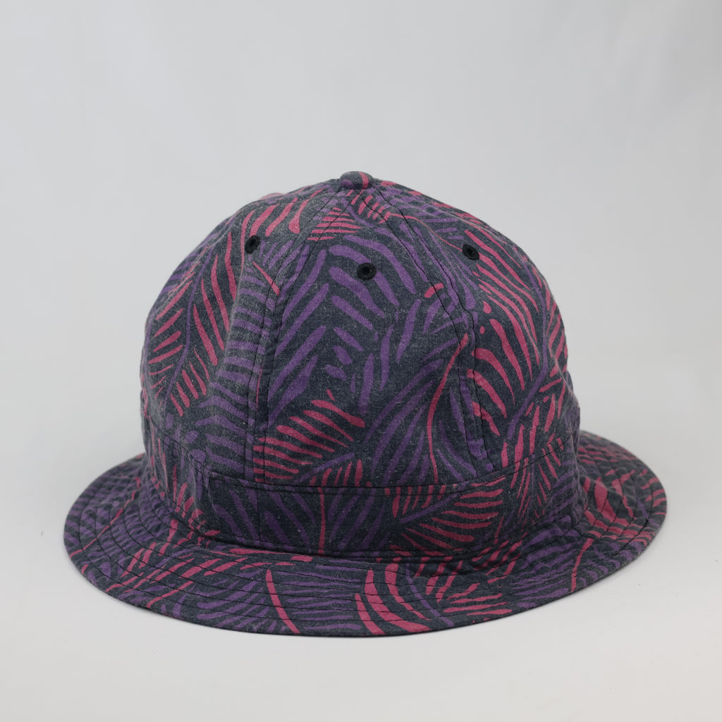 Thrifted New Era Fitted Explorer Hat - Size 7 1/2 (59.6cm) Tropical Pattern