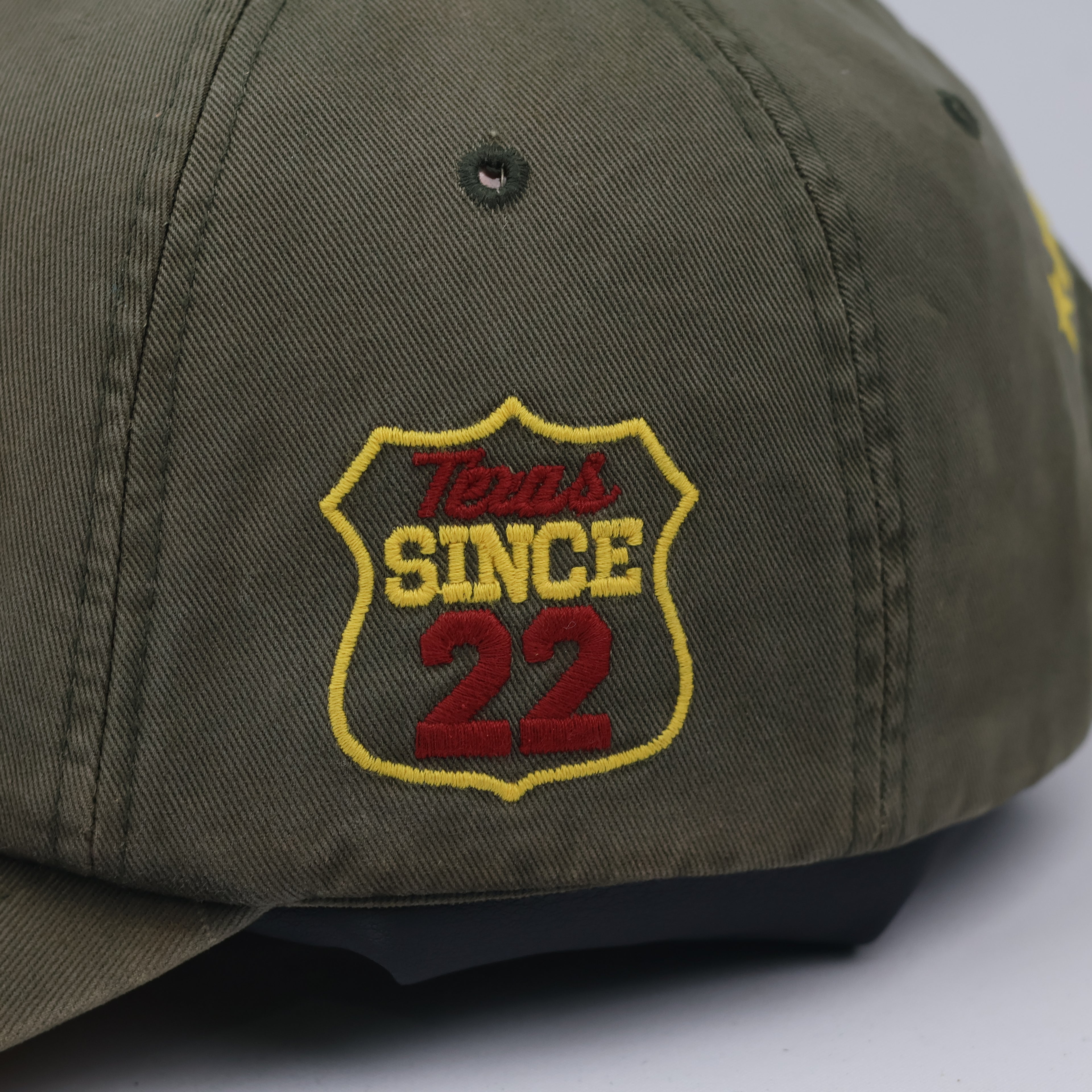 Thrifted Dickies The Original Brand Khaki Green Trucker Cap