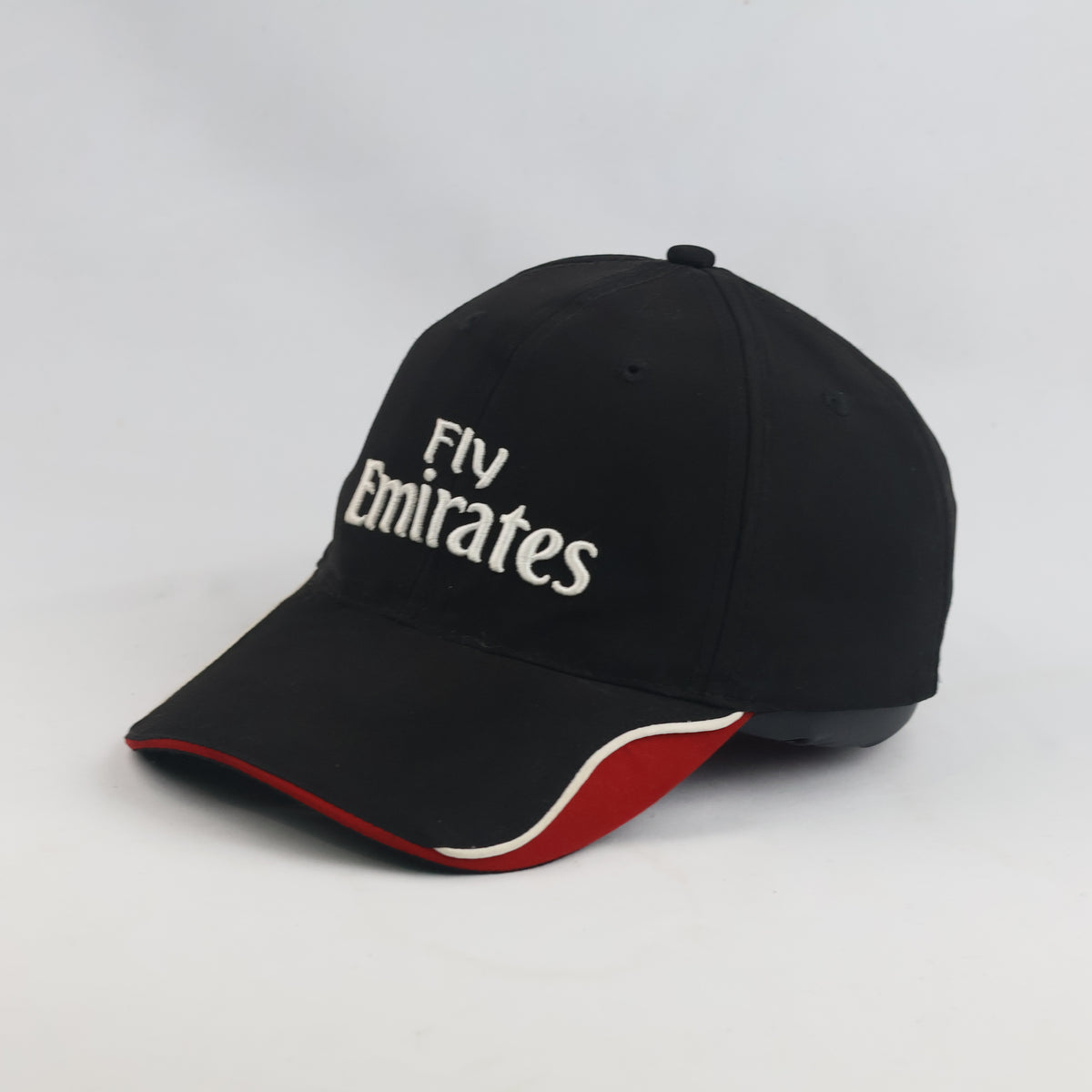 thrifted Fly Emirates Logo Black Sports Cap Adult Size (58-60cm) | 10373