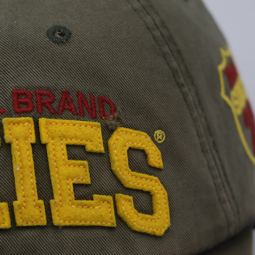 Thrifted Dickies The Original Brand Khaki Green Trucker Cap