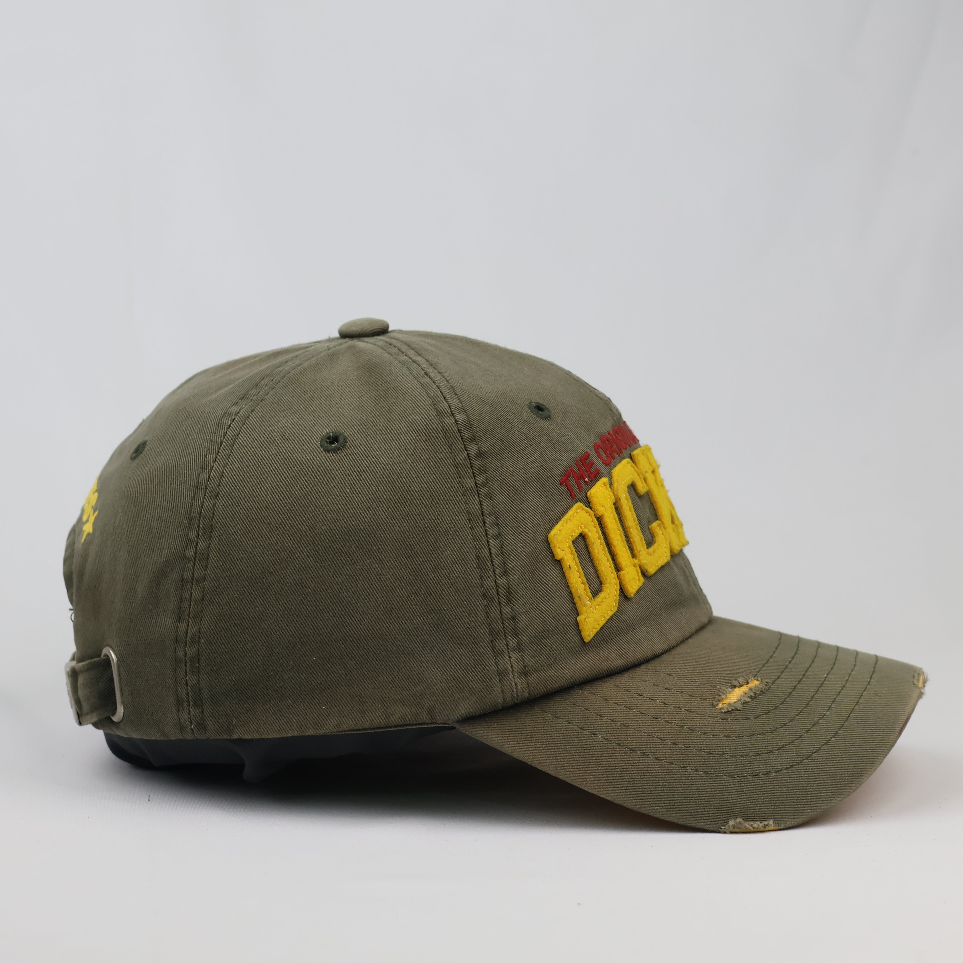 Thrifted Dickies The Original Brand Khaki Green Trucker Cap